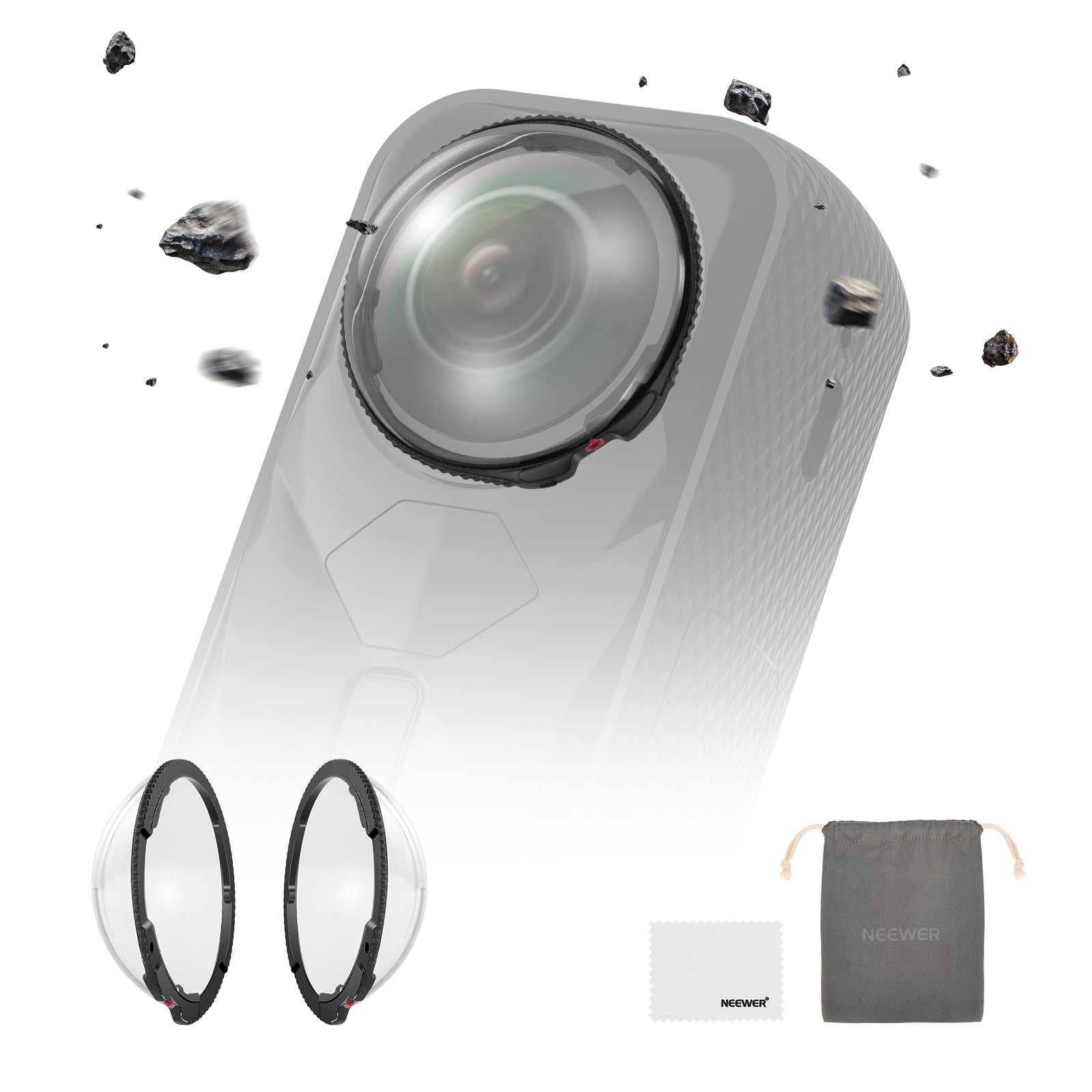 NEEWER LPC02 Lens Protectors For Insta360 X5