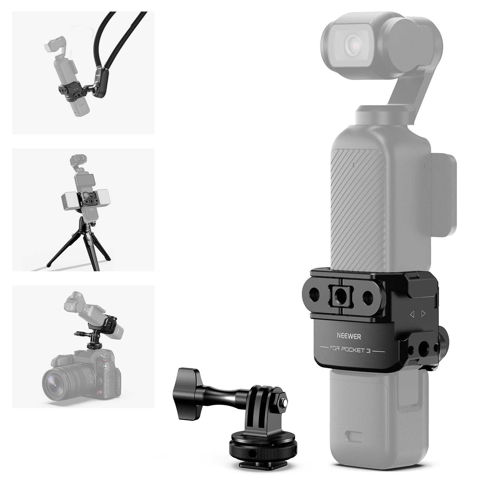 NEEWER AC009 PRO Gimbal Camera Cage For Osmo Pocket 3