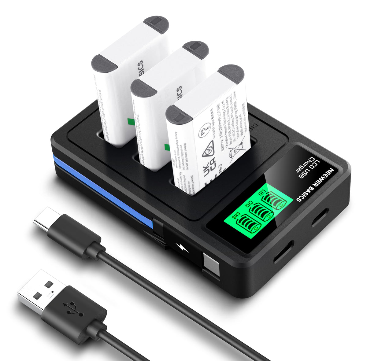 NEEWER BASICS NP-BX1 Replacement Battery Kit