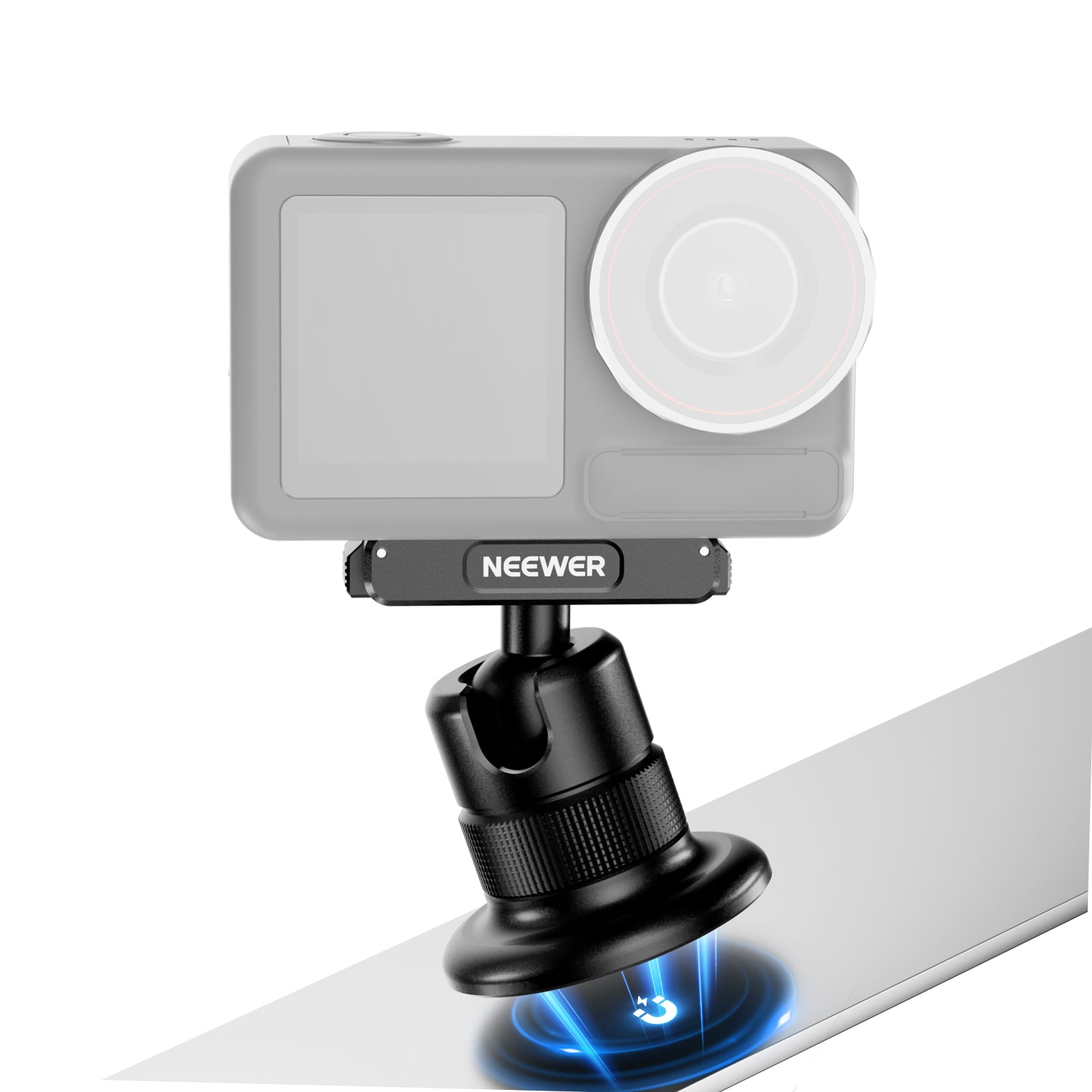 NEEWER AC013 Magnetic Camera Mount For Osmo 360 Action 5 Pro/4/3