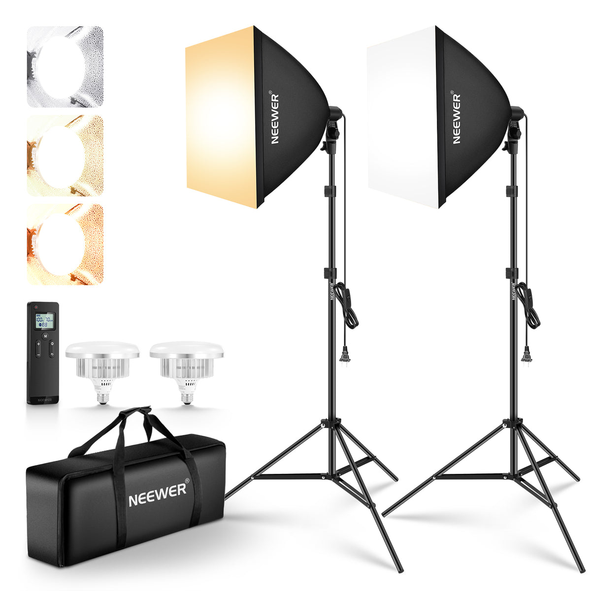 NEEWER BASICS NS60P/NS61P Boîte à Lumière Rectangulaire