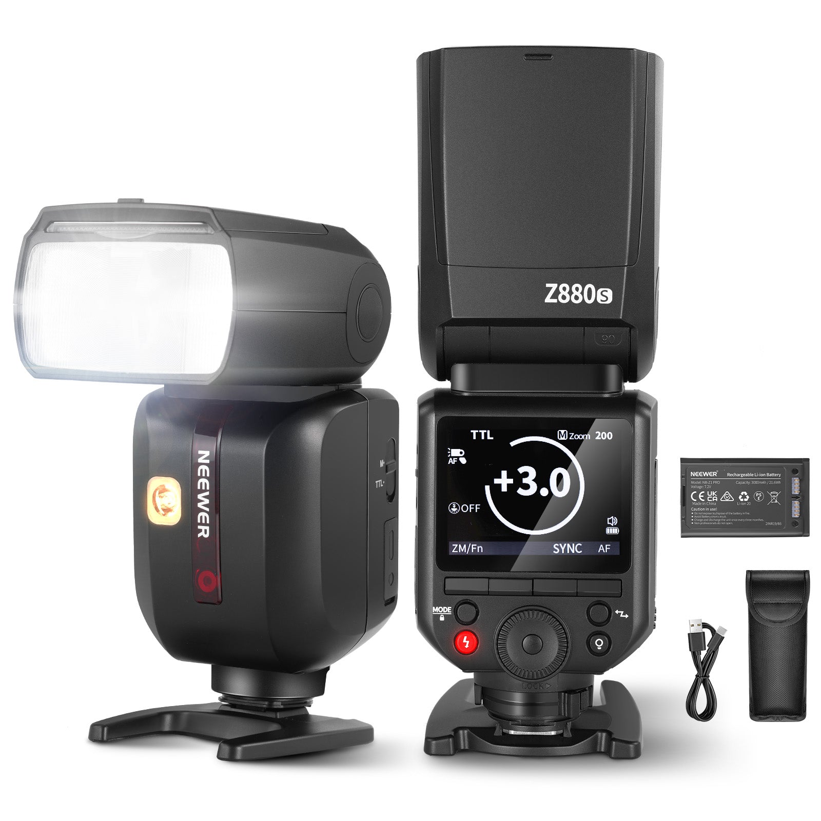 NEEWER Z880-S GN60 TTL Flash Speedlite For Sony Cameras
