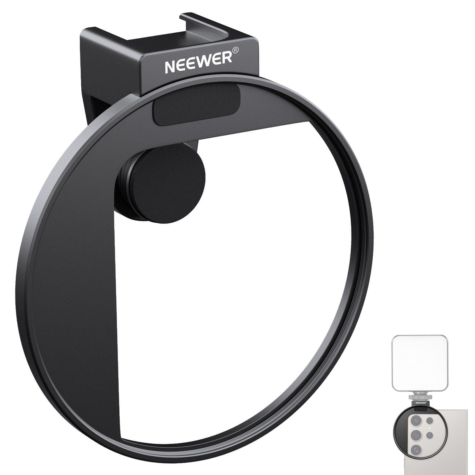 NEEWER LA006 Upgraded 67mm Phone Filter Mount