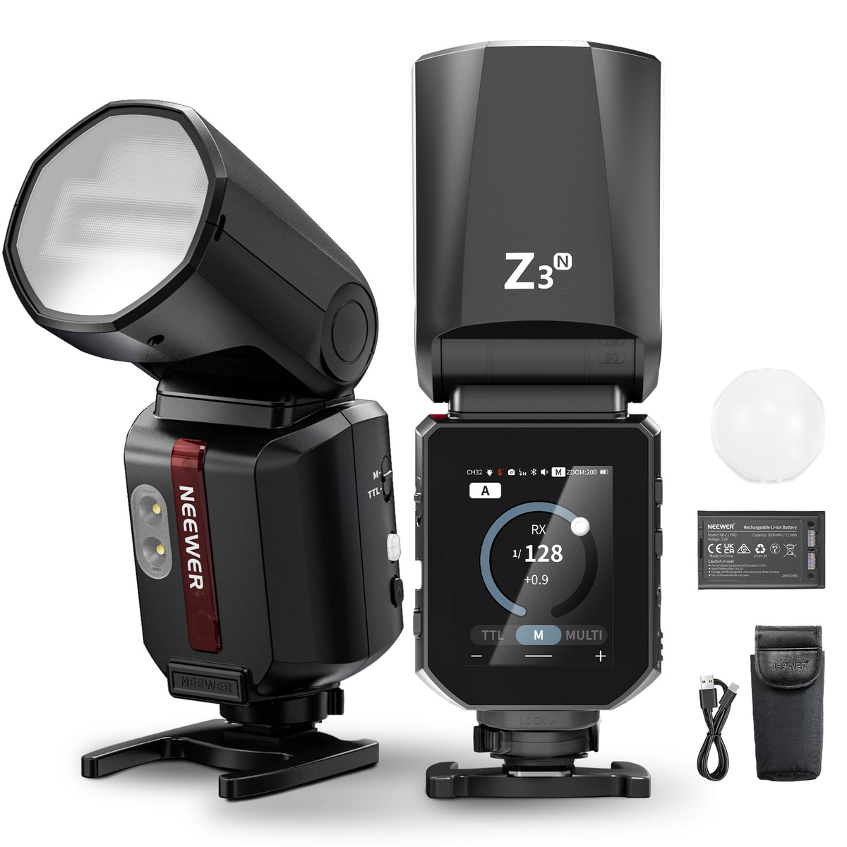 NEEWERZ3100Ws2.4GTTLRoundHeadFlashSpeedlite
