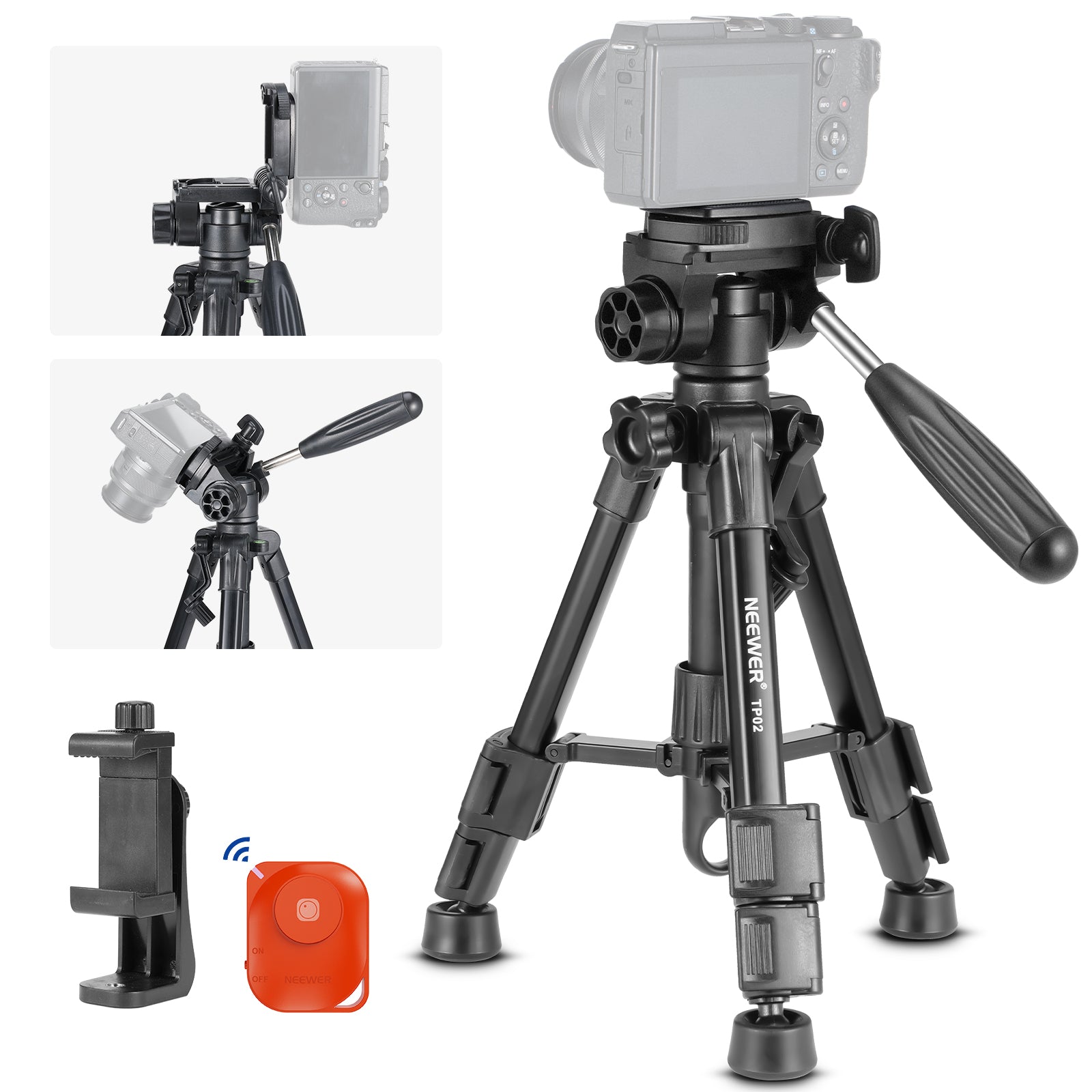 NEEWER TP02 Mini Desk Tripod