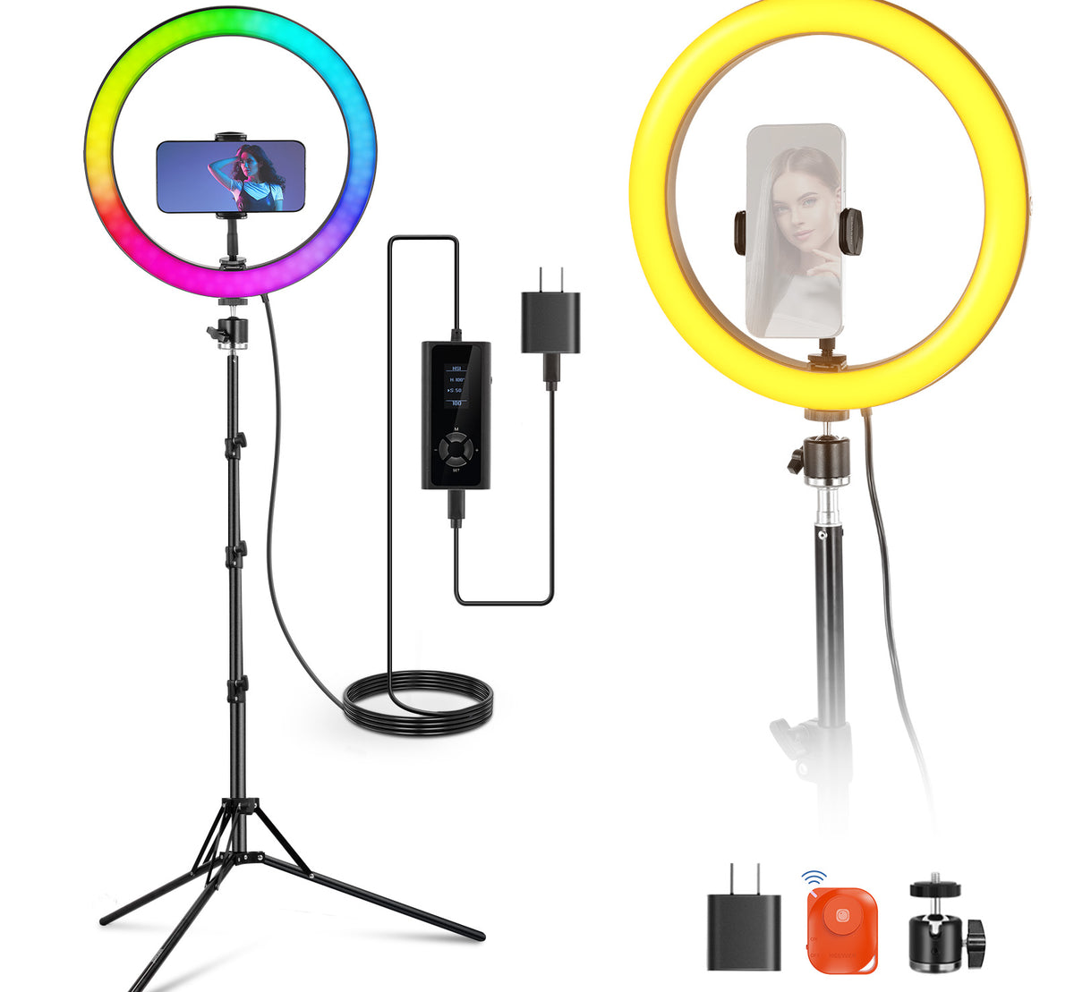 NEEWER RH12C High Power RGB LED Ring Light