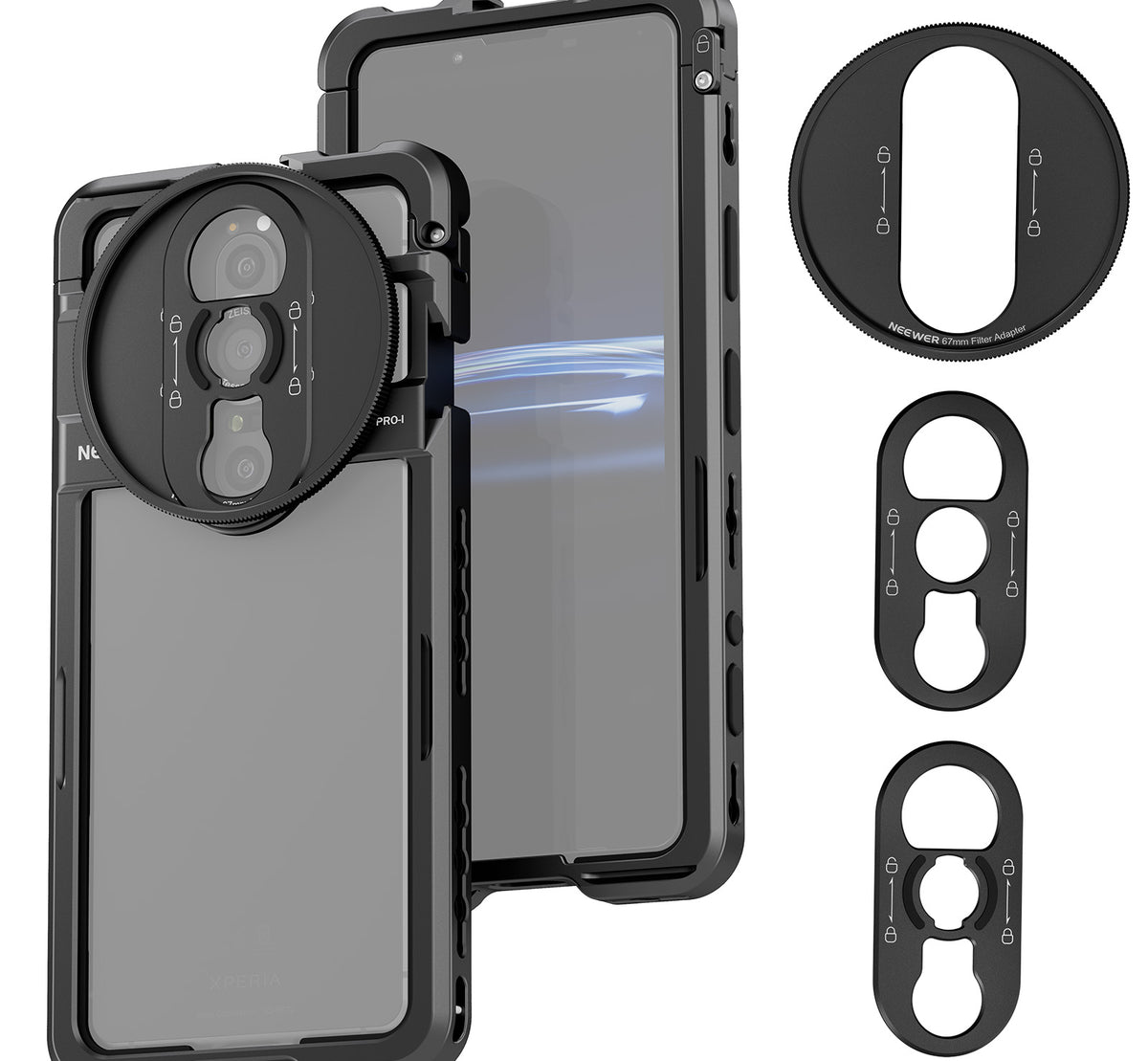 NEEWER Phone Cage - PA086 For Xperia PRO-I