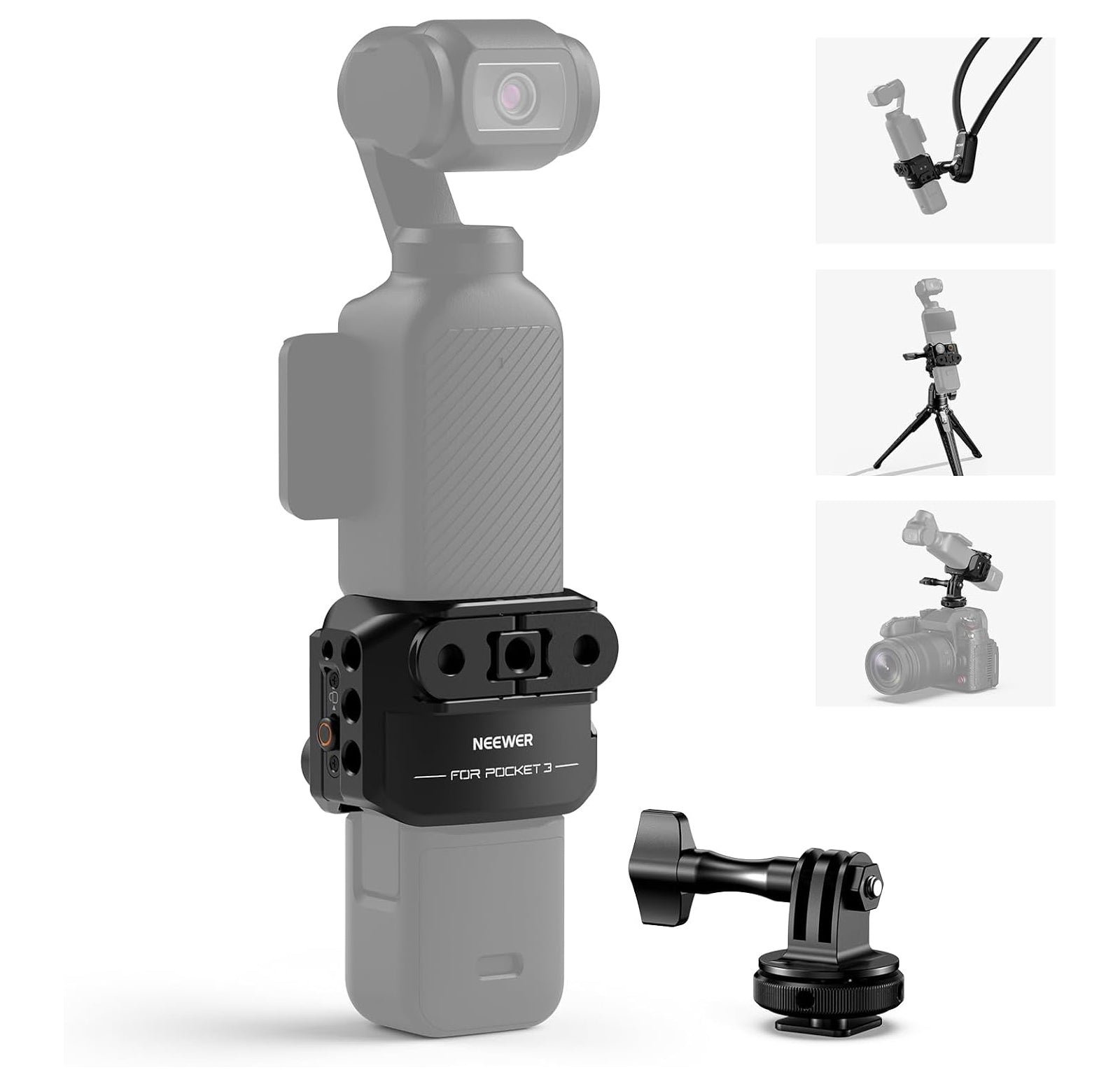 NEEWER AC009 Metal Camera Cage For DJI Osmo Pocket 3