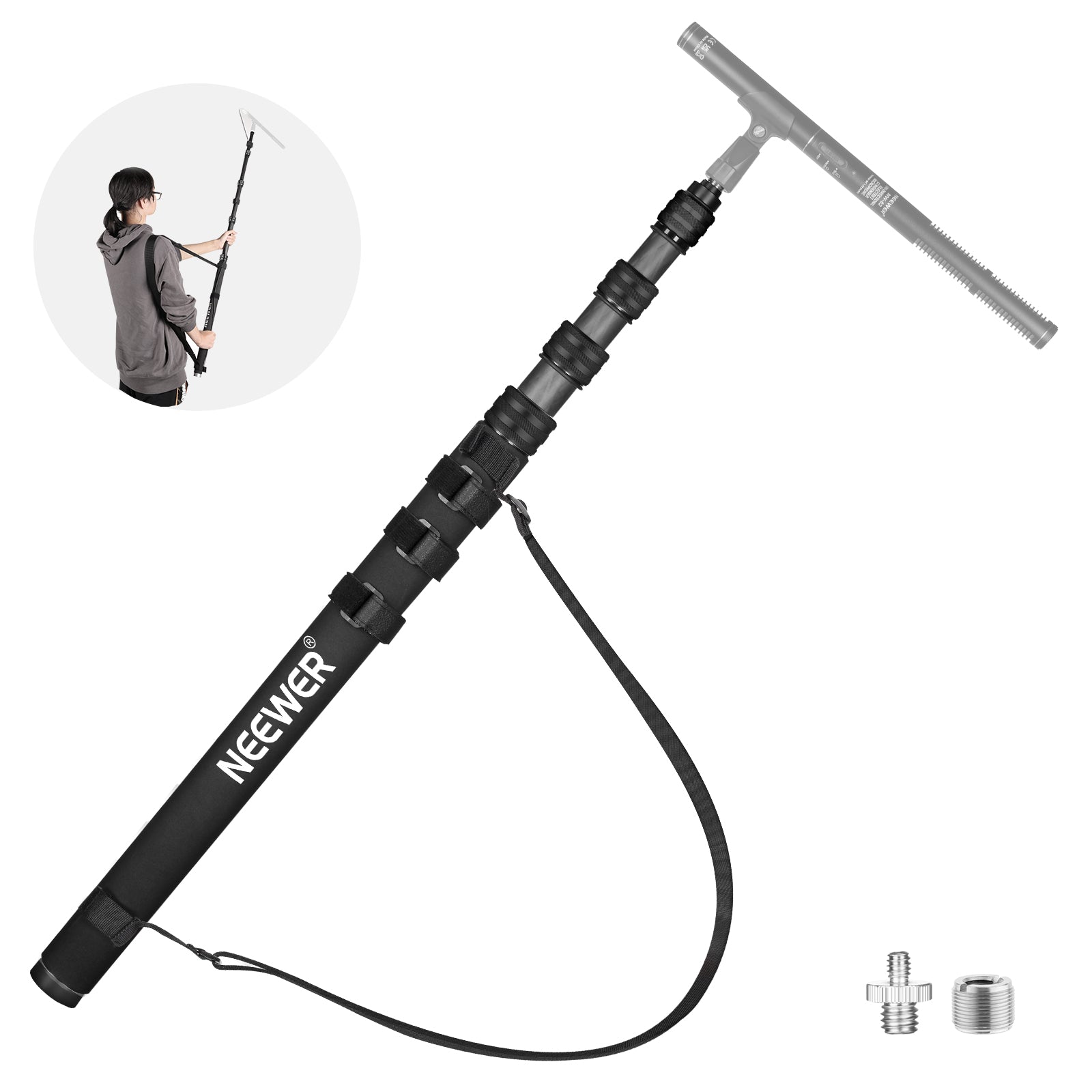 NEEWER MS-300C Black Mic Boom