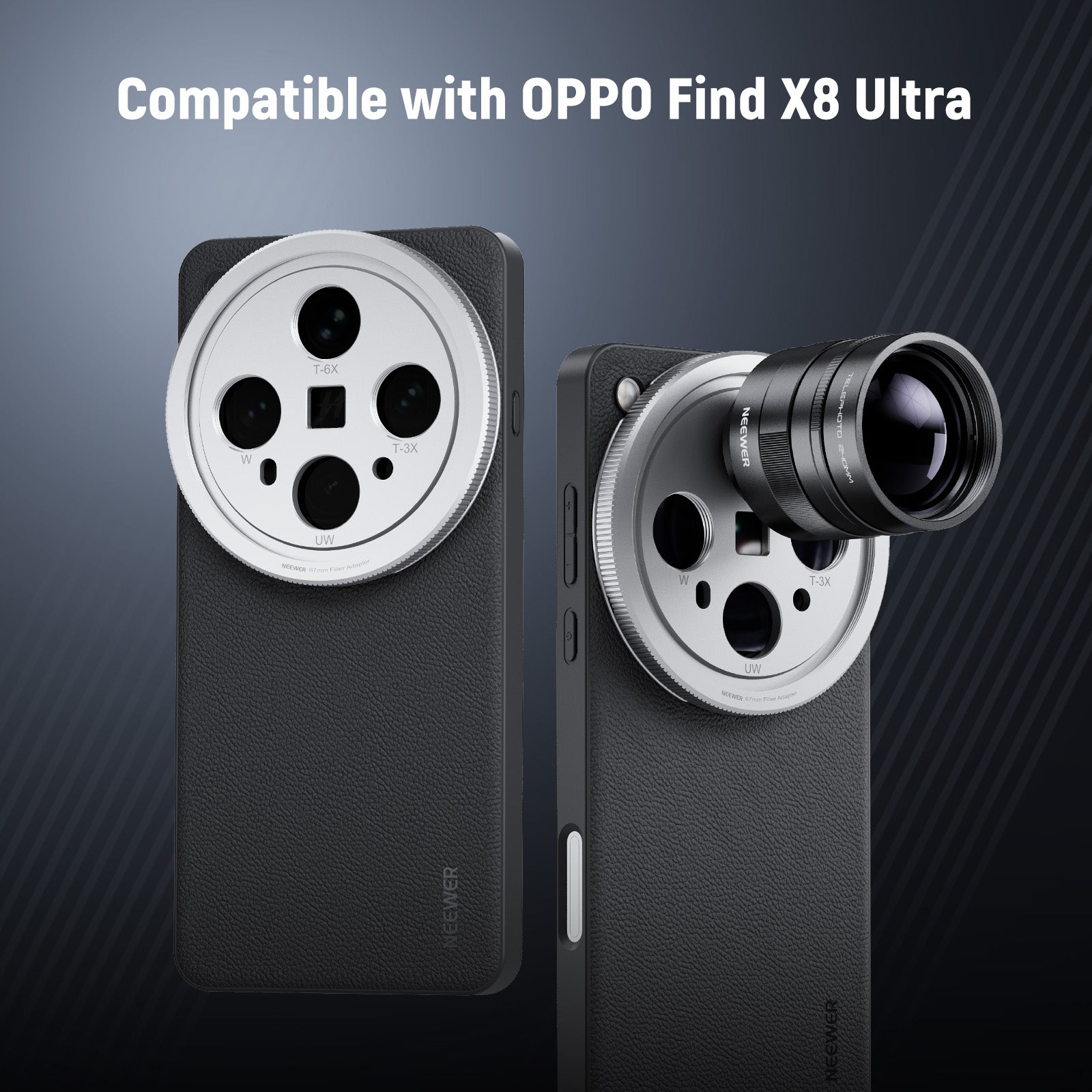 NEEWER PA116 Protective Phone Case is compatible with OPPO Find X8 Ultra