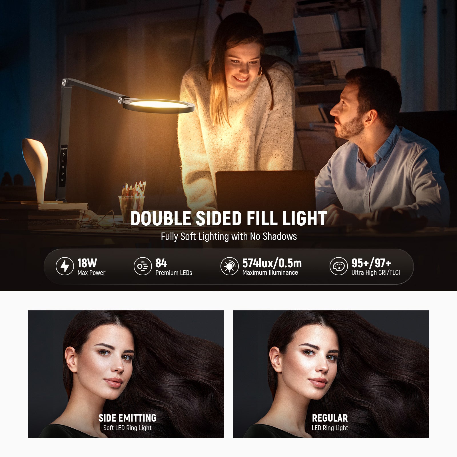 NEEWER R19 is a double sided fill light.