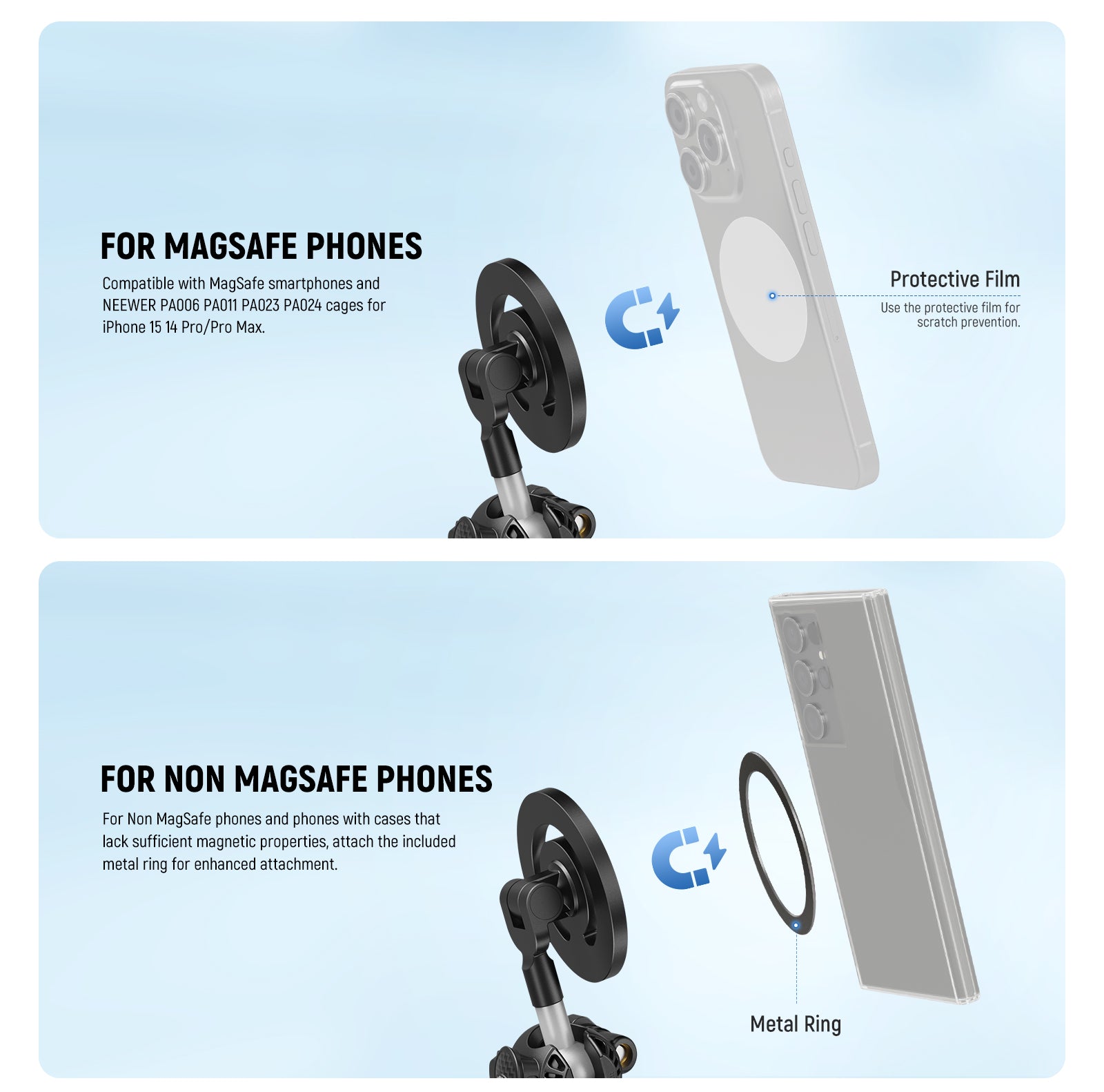 Flexible and Secure Mounting Cellphone Tripod