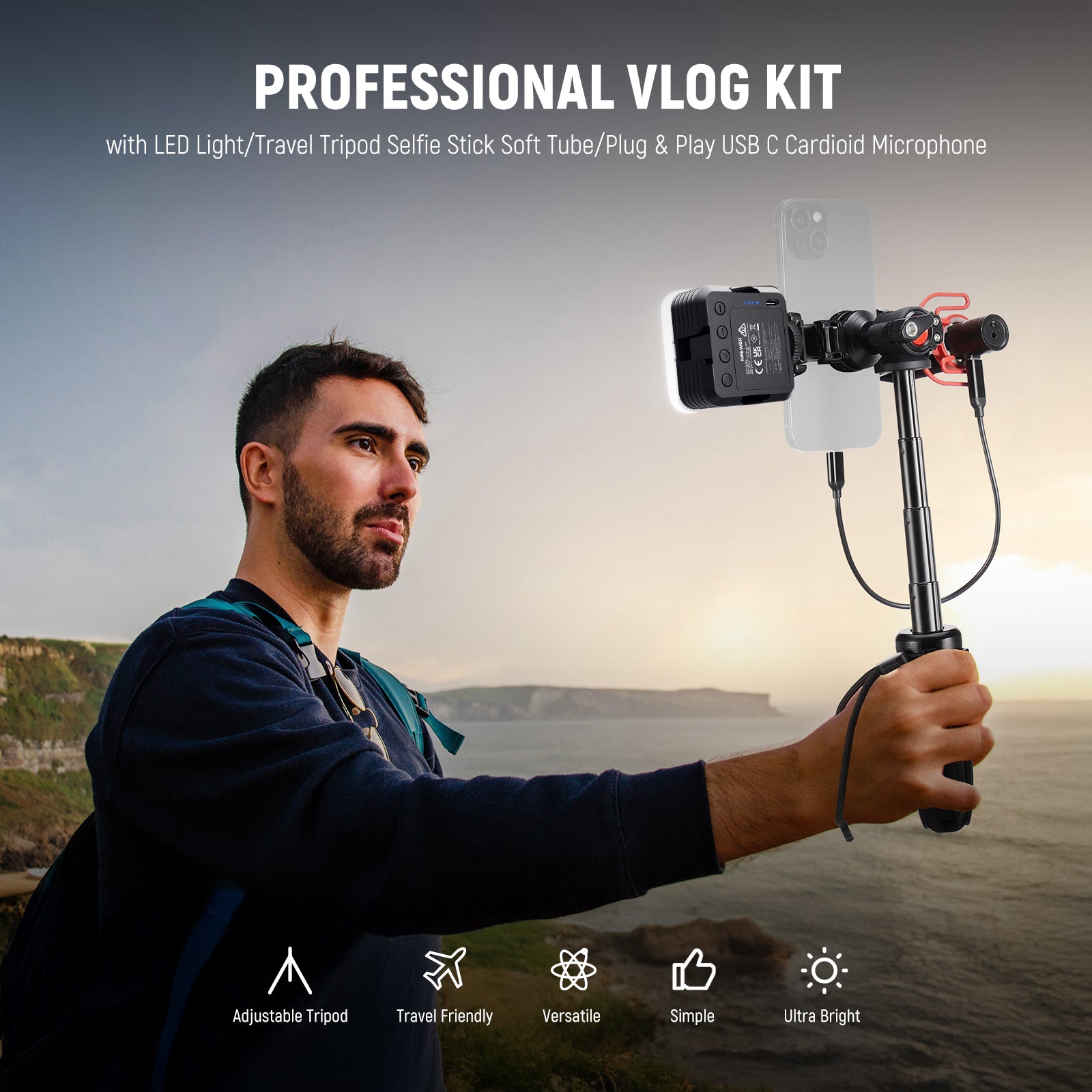 this comprehensive vlogging kit is essential for producing outstanding content on the go