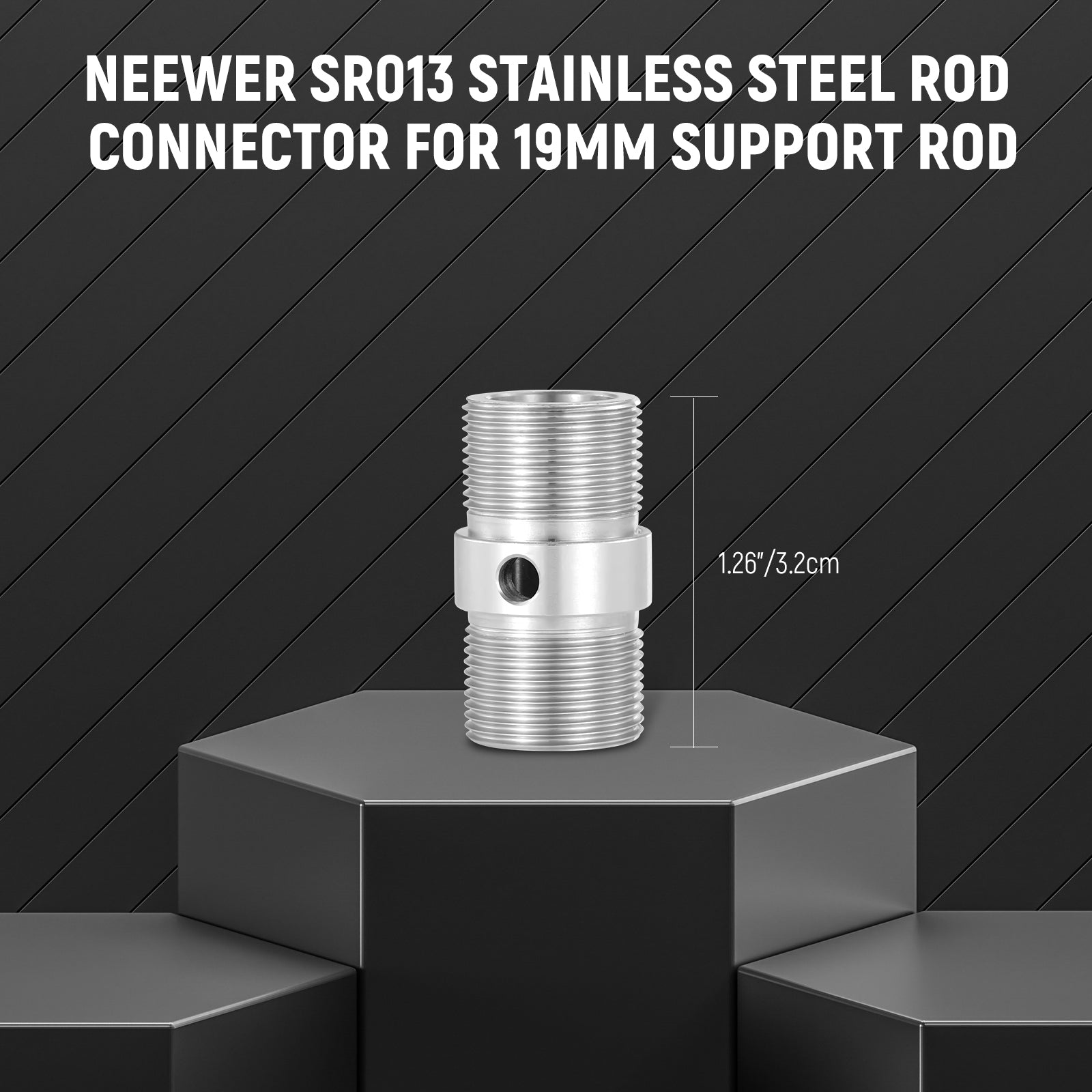 NEEWER SR013 19mm Rod Connector