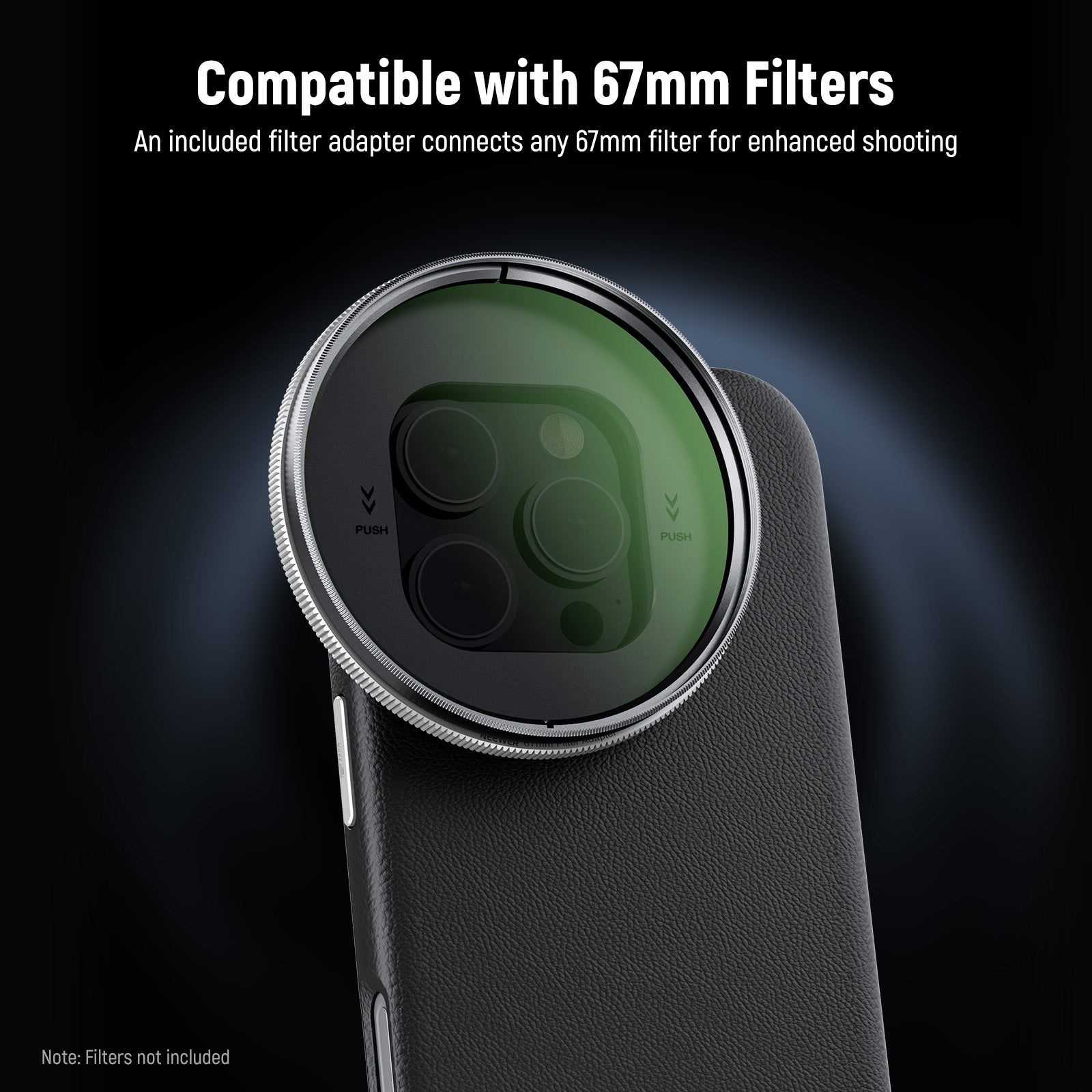 Backplate for 67mm Filters