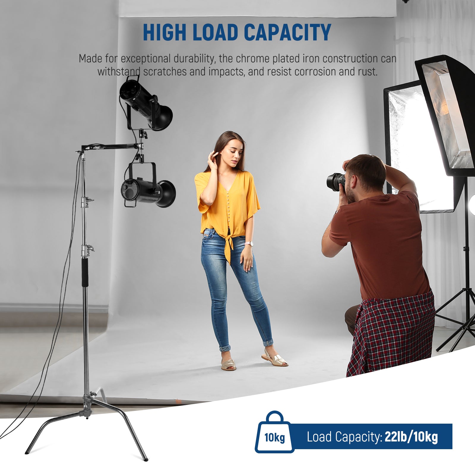 NEEWER UA016 Offset Arm is made for exceptional durability.