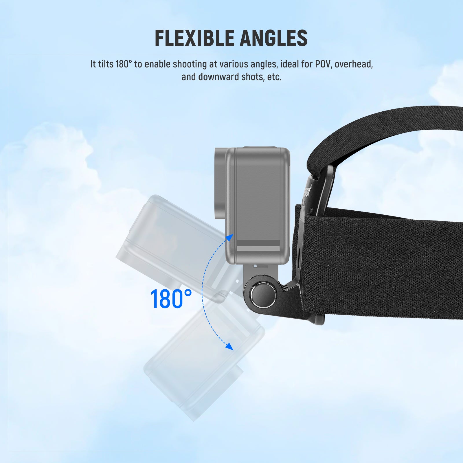 Flexible Head Strap Mount for GoPro