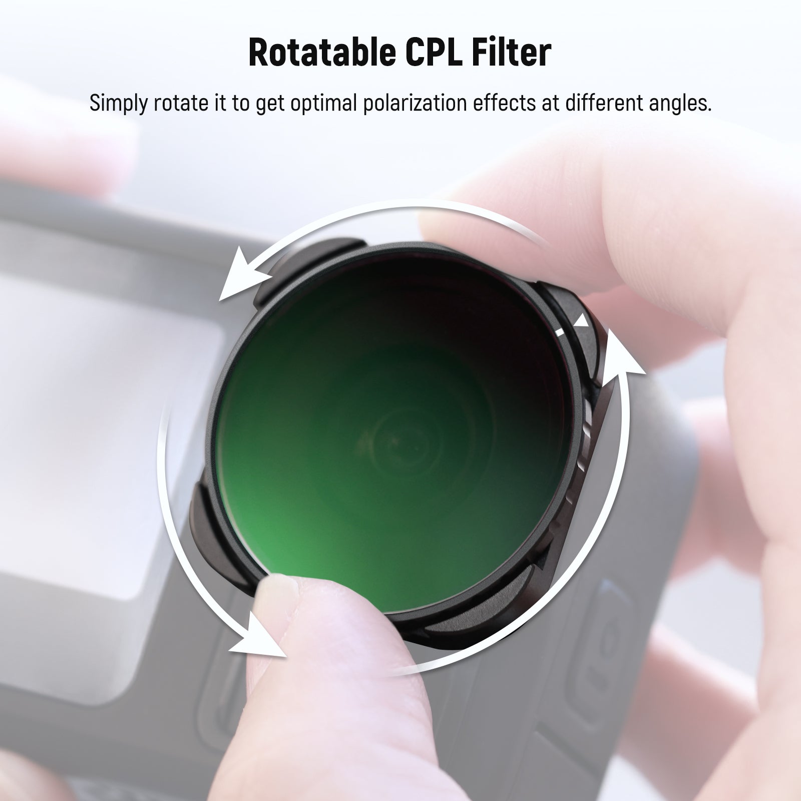 NEEWER FL-GP23 Rotating CPL Filter
