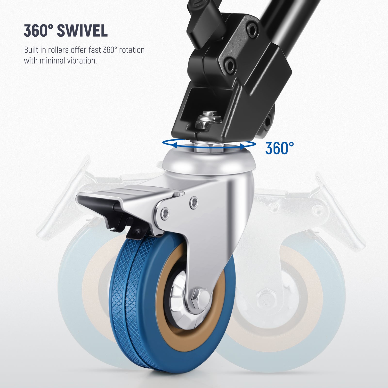 360° Swivel Caster Wheels