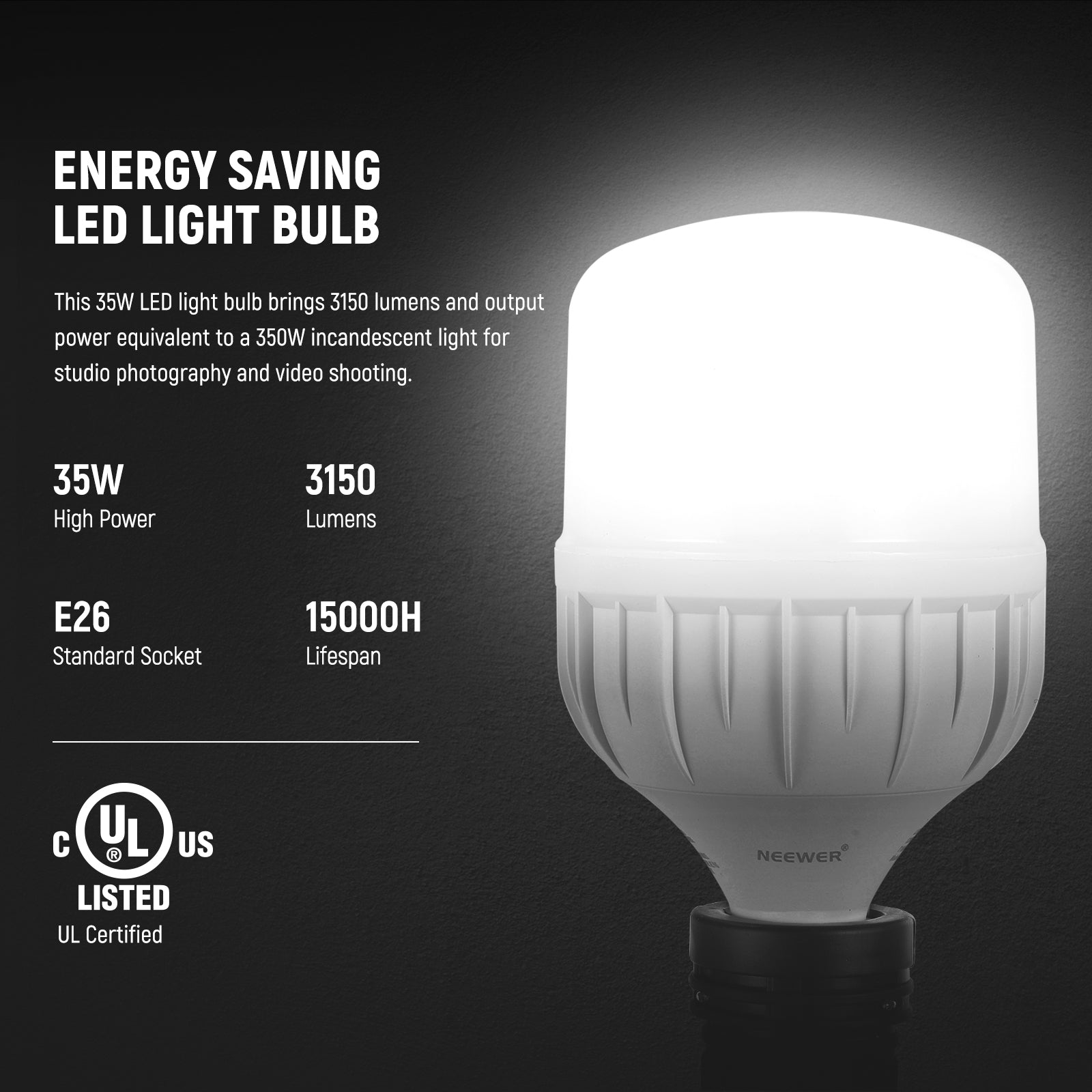 energy saving LED light bulb