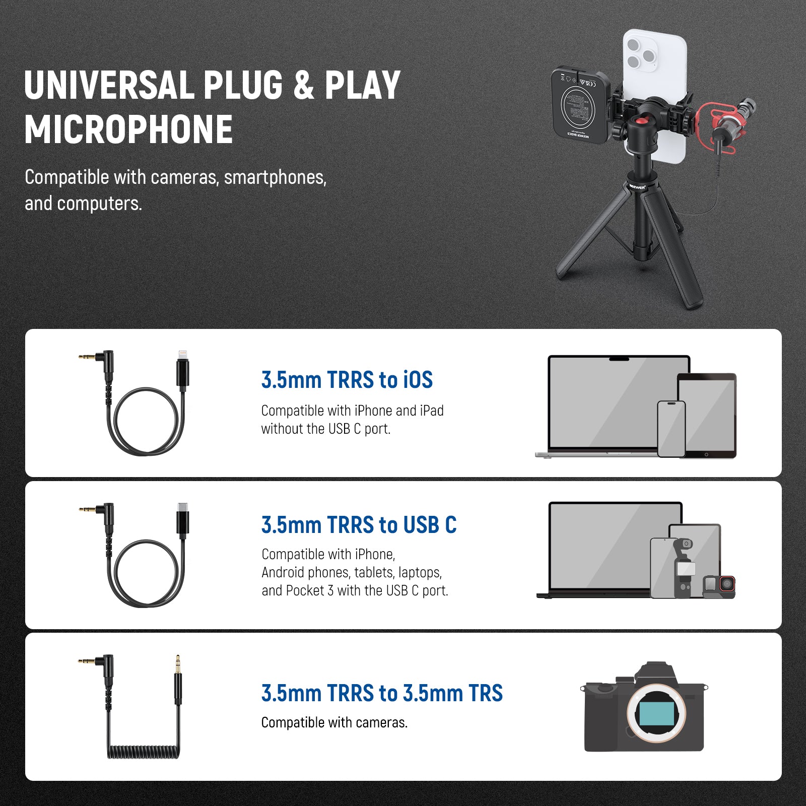 Plug & Play Small Microphone