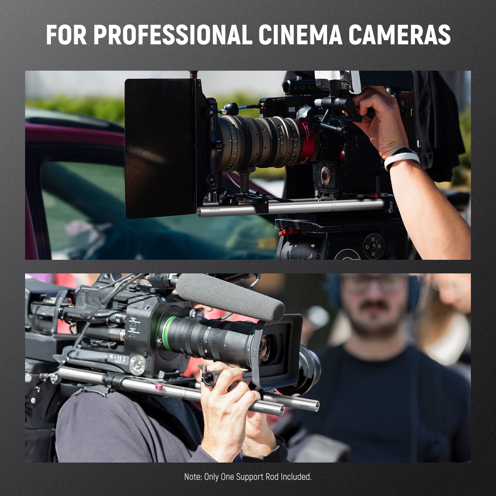 Scenarios for NEEWER SR013 Stainless Steel Rod Connector