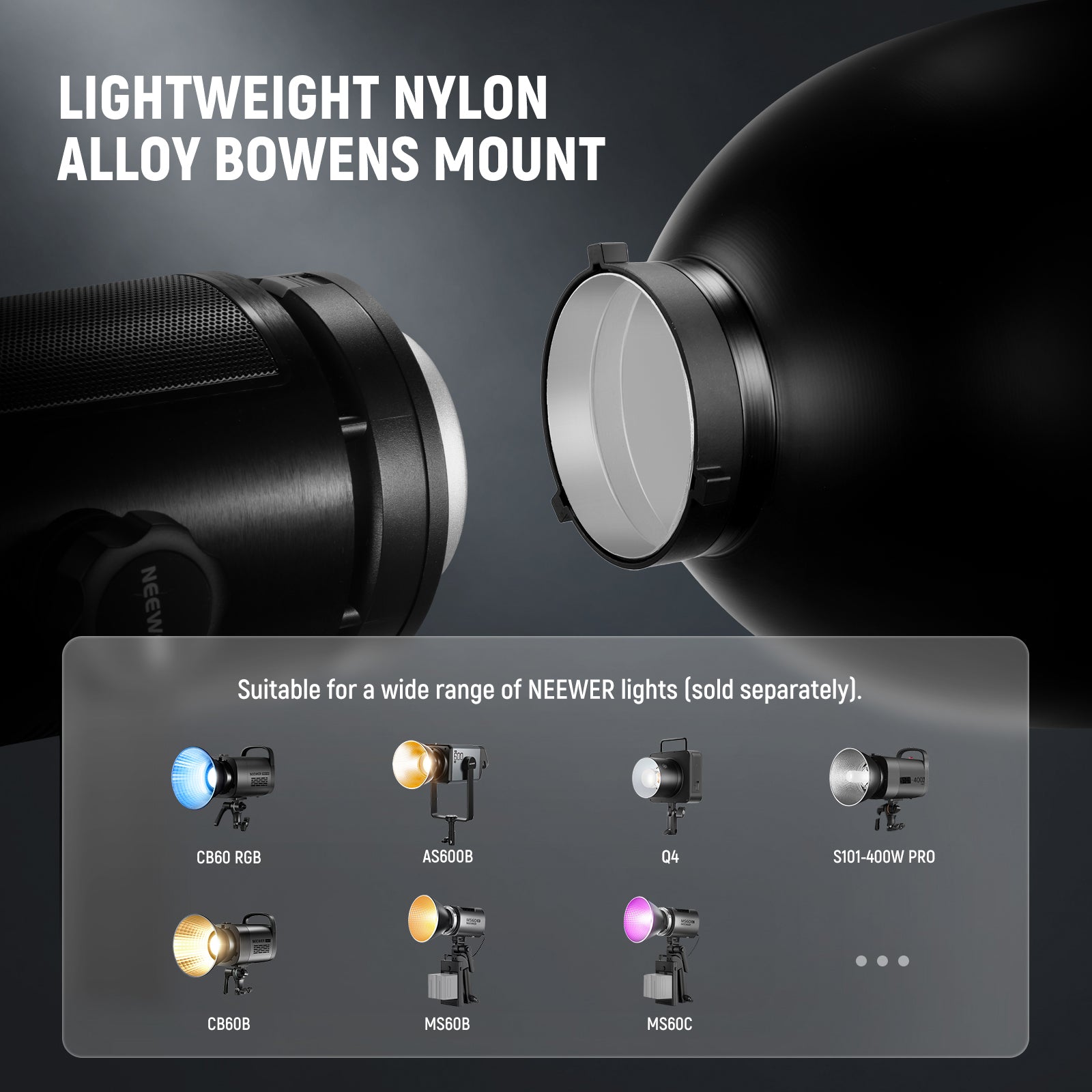 Built with premium aluminum alloy, light reflectors are sturdy