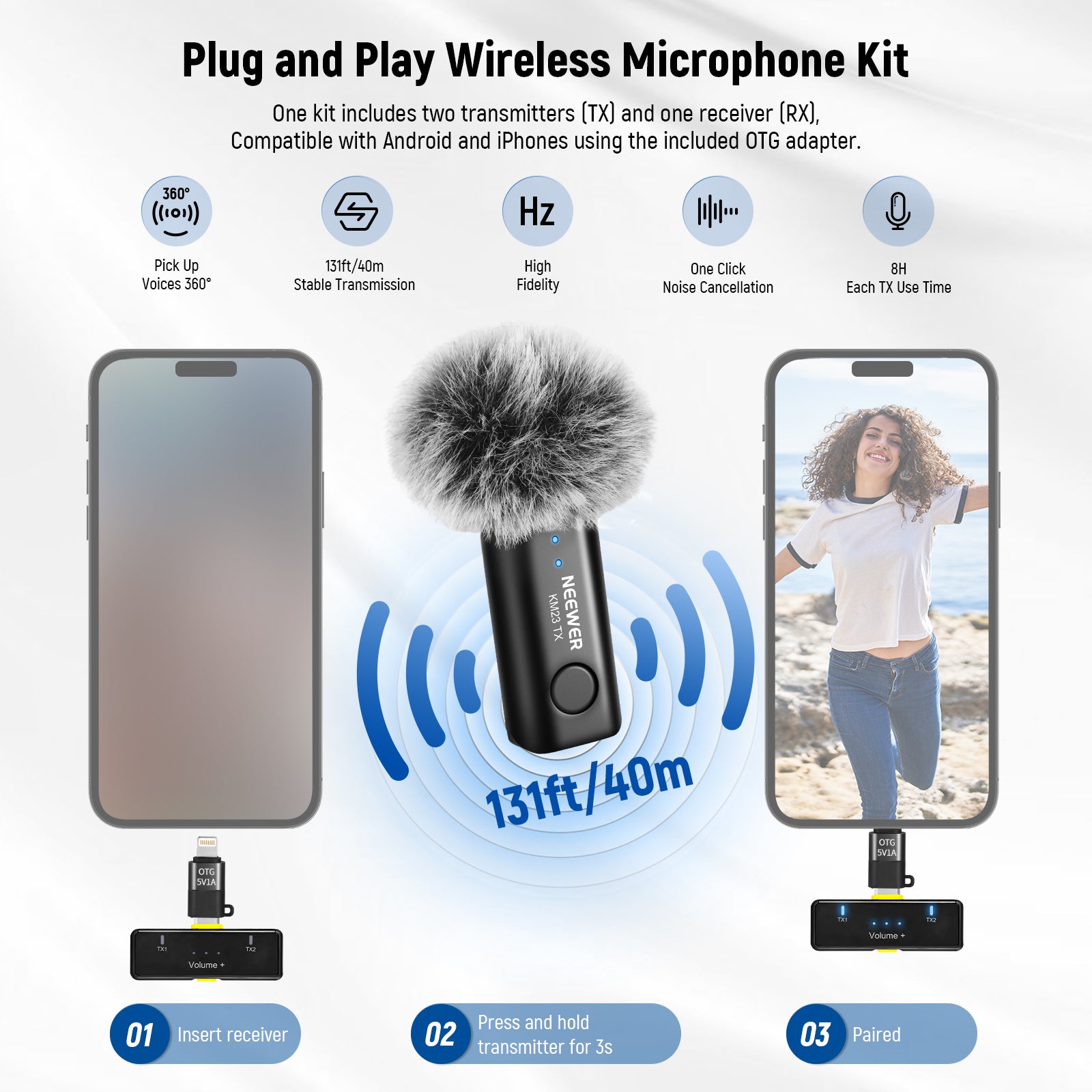 Wireless Lavalier Microphone