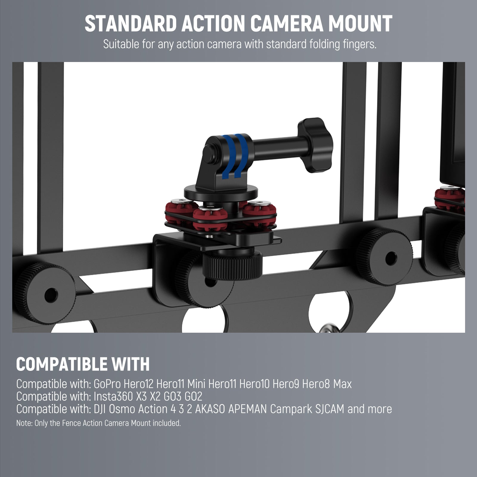 Standard Action Camera Mount