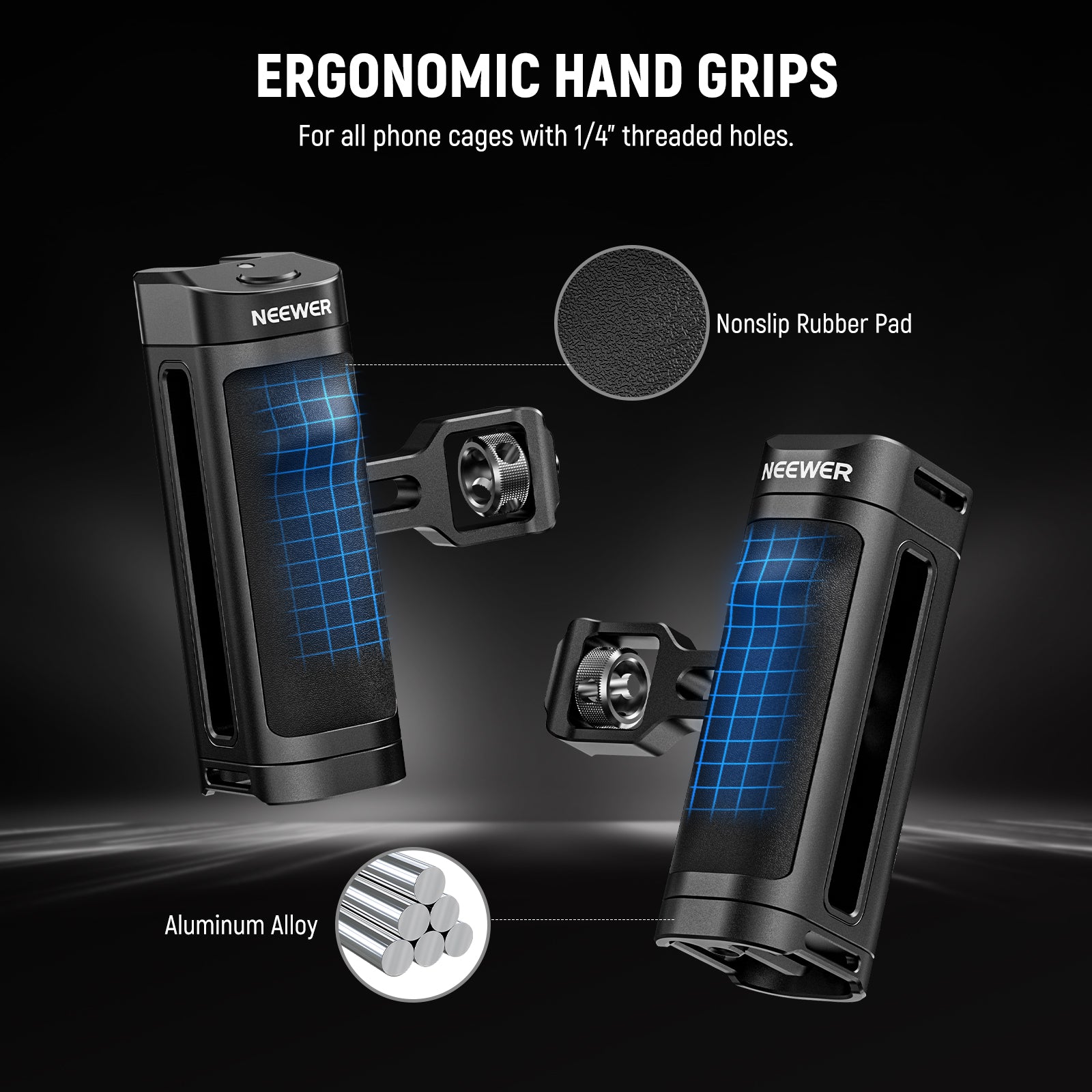 Ergonomic Contoured Handles