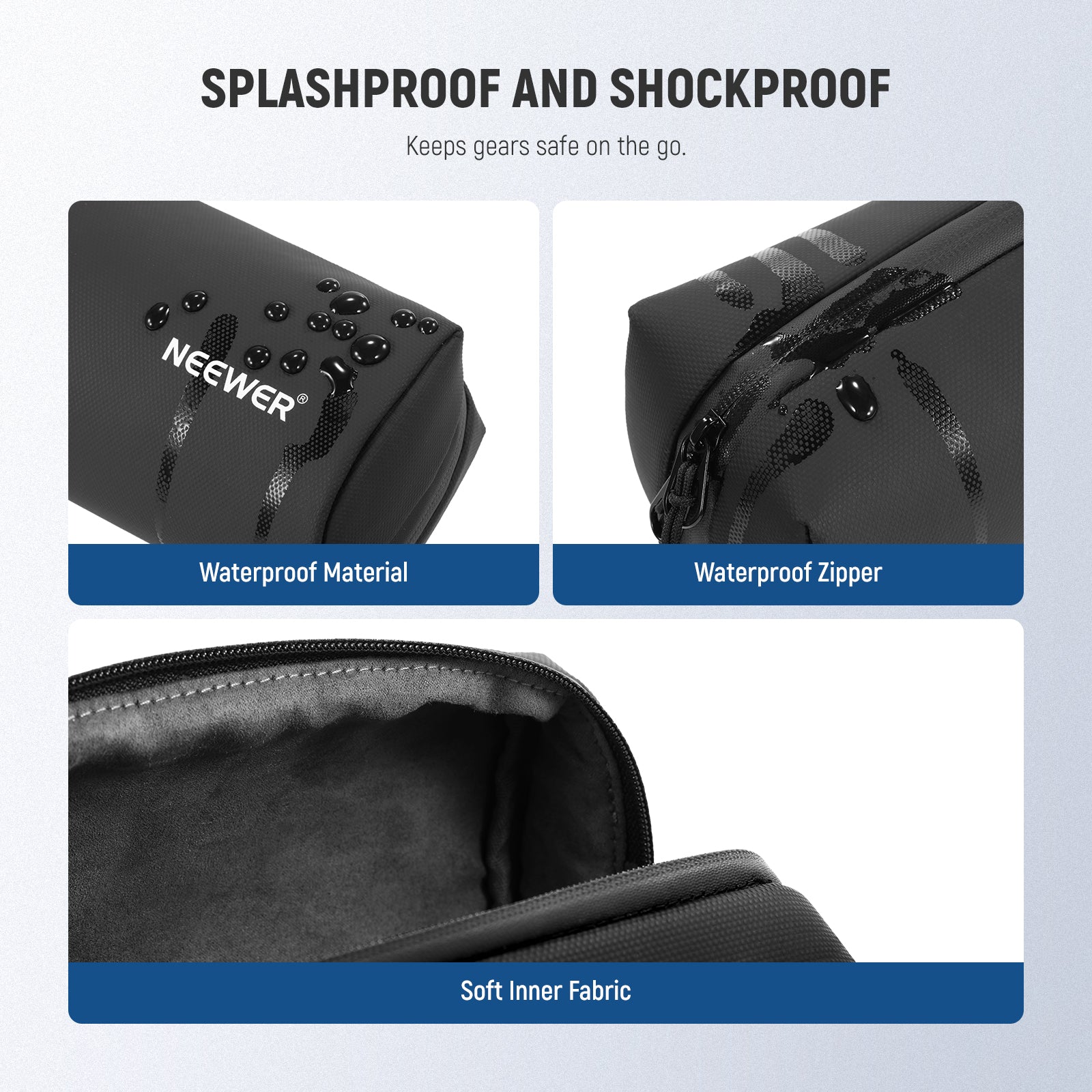 NEEWER PB10 Protective Carrying Bag is Splashproof and Shockproof