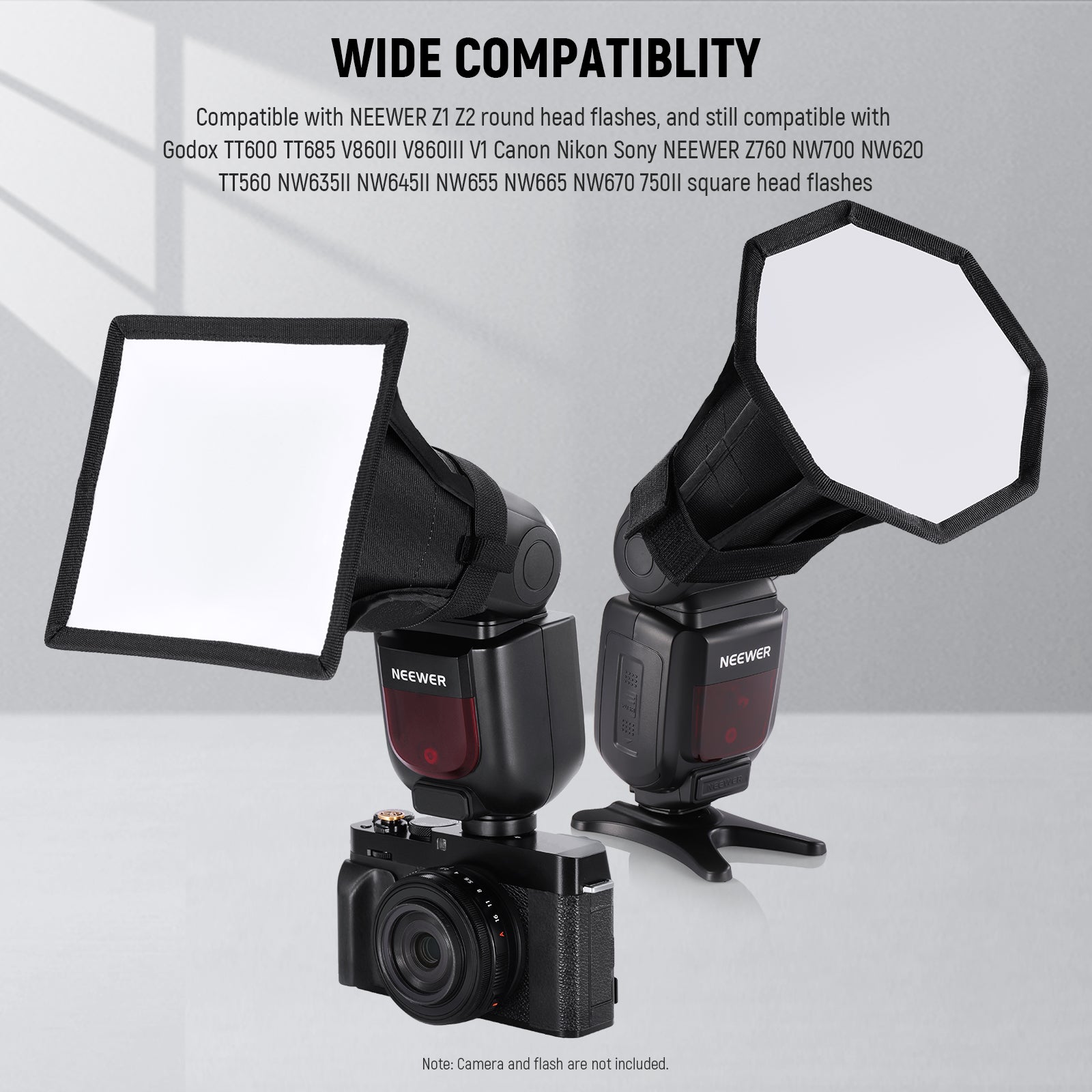 Wide Applications of the NEEWER NS5P Upgraded Flash Softbox