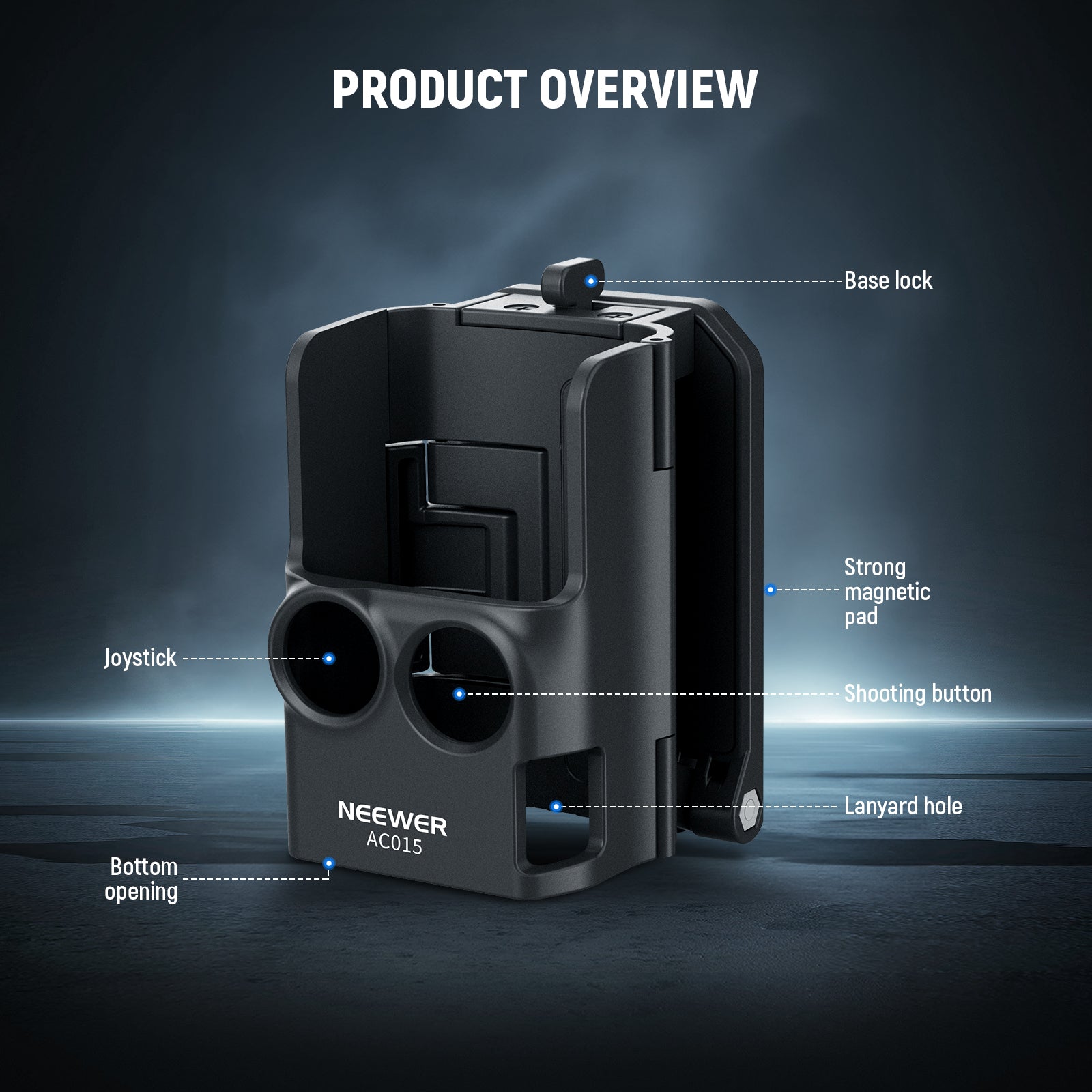 Product detail of the NEEWER AC015 Magnetic Camera Mount