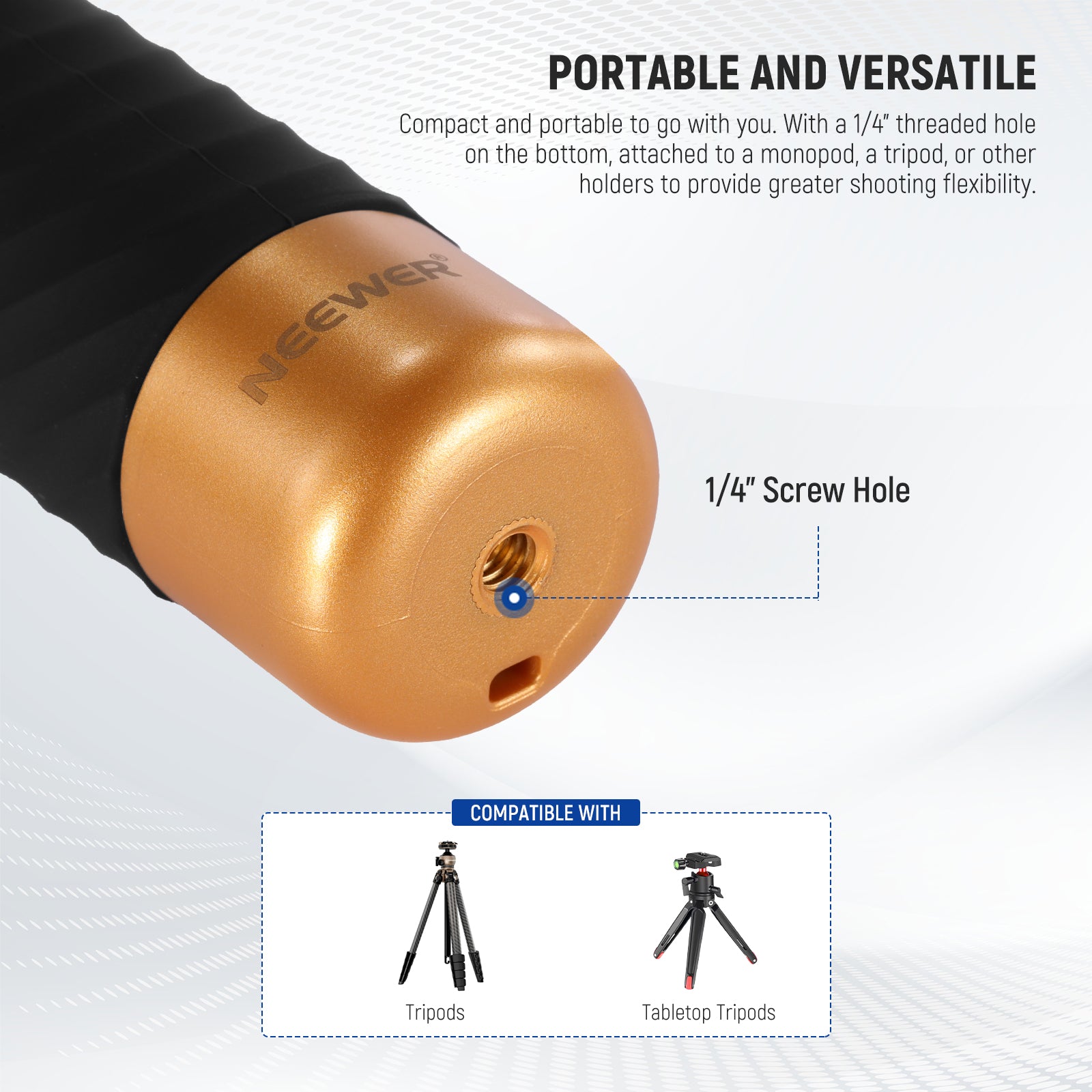 Portable and Versatile Action Camera Floating Hand Grip