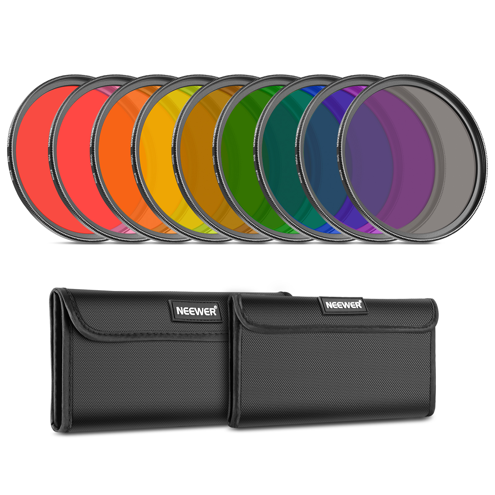NEEWER 9 Color Camera Lens Filters