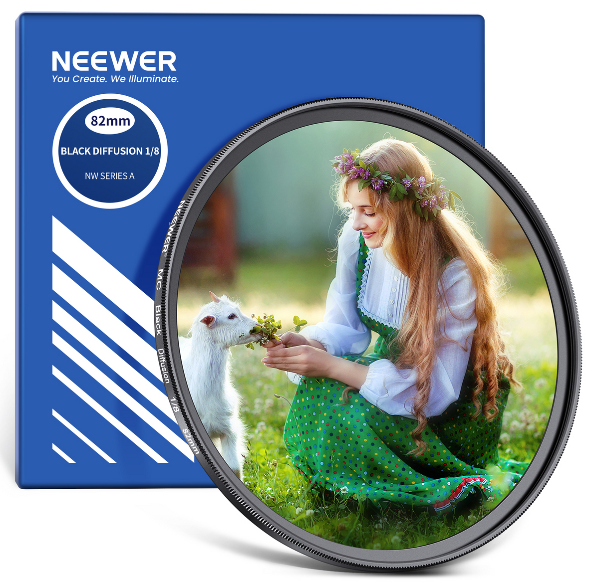NEEWER 1/4 Black Diffuser Camera Lens Filter