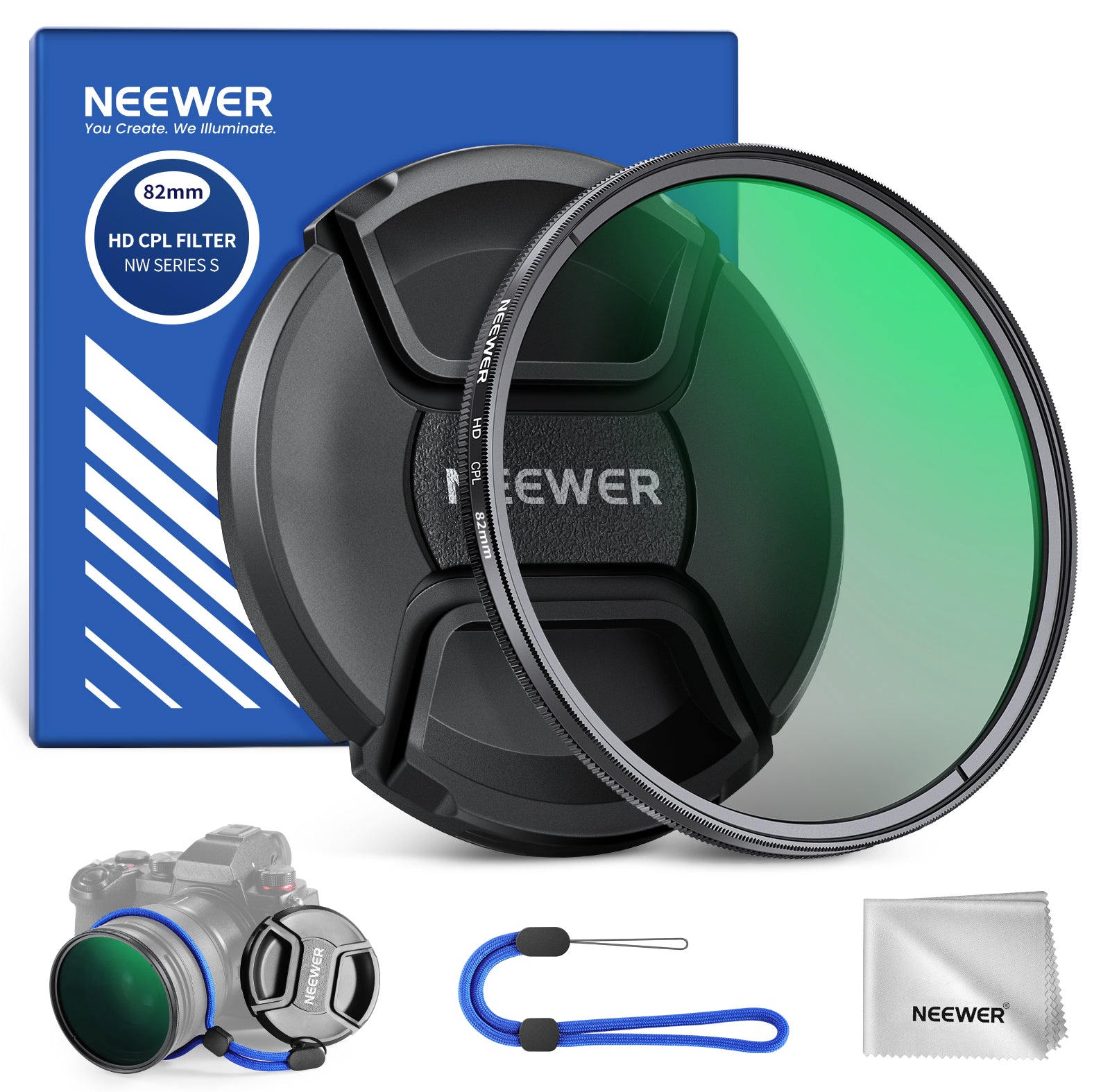NEEWER Photography CPL Filter with Lens Cap