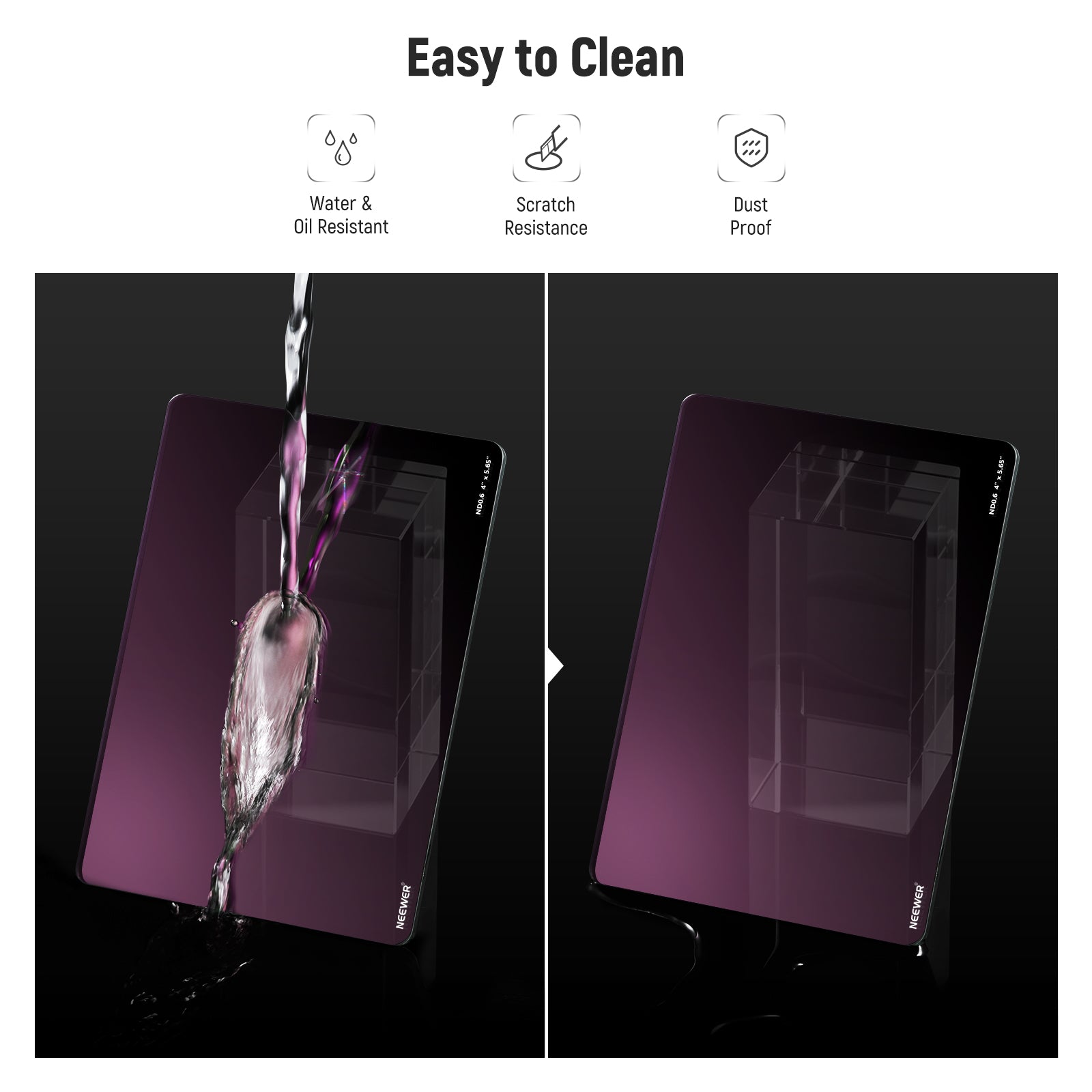 ultra slim and lightweight filter