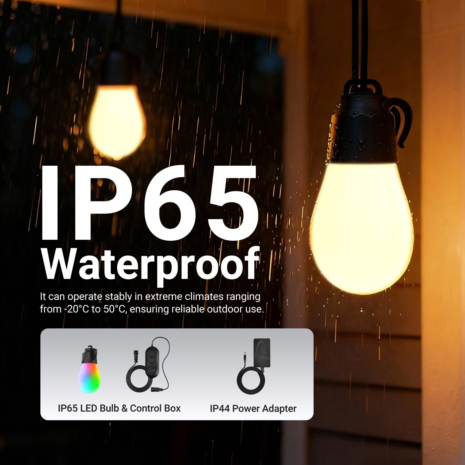 decorative waterproof outdoor string light