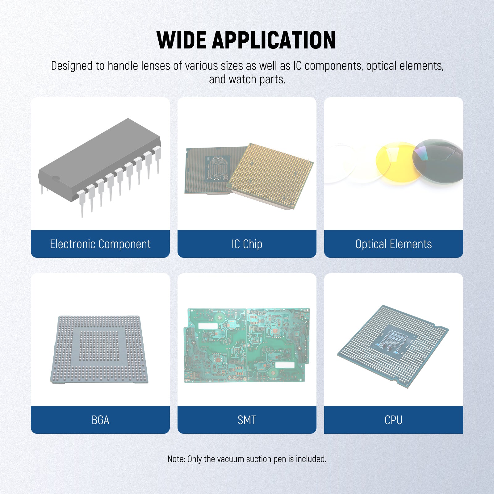 Wide Applications of the NEEWER HW-40 6 in 1 Lens Sucker Kit