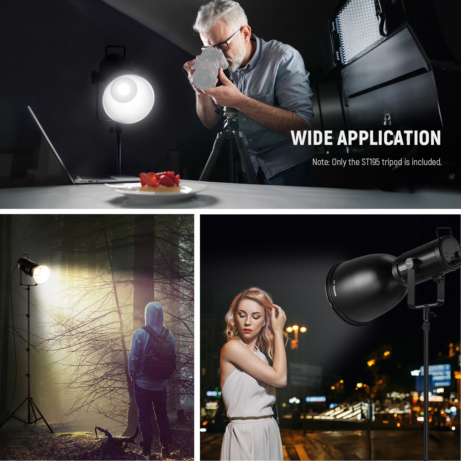 Wide Applications of the NEEWER FR18 Deep Focus Reflector Set with Bowens Mount