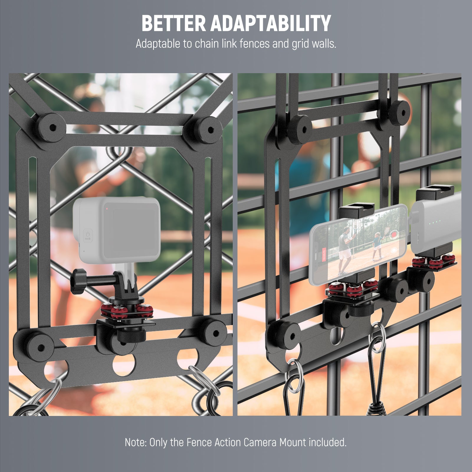 NEEWER gamechanger fence mount