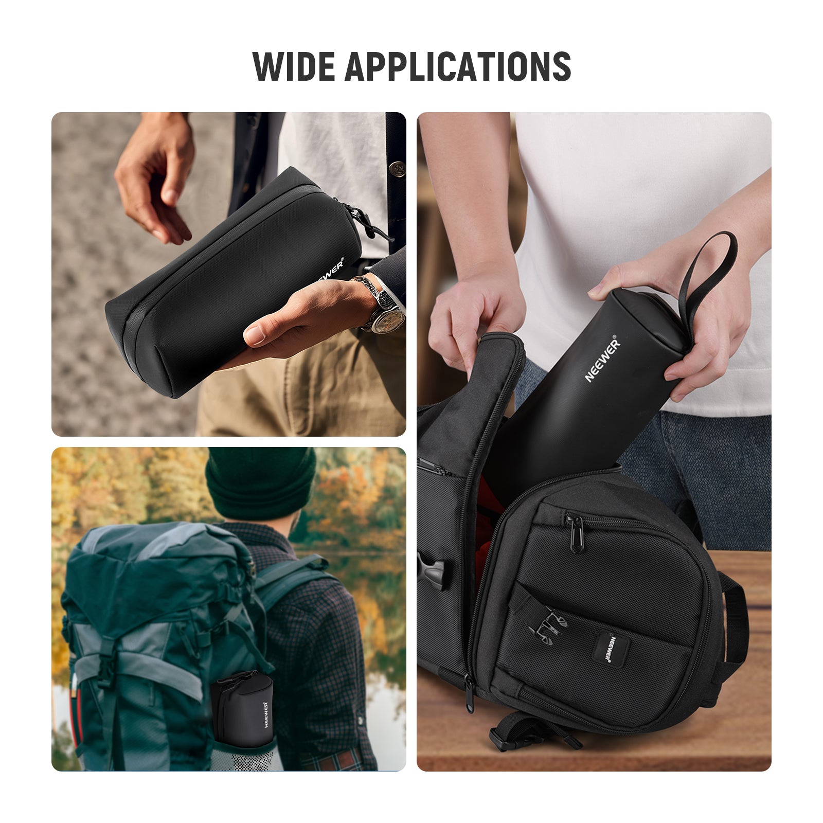 Wide Applications of the NEEWER PB10 Protective Carrying Bag for DJI Osmo Pocket 3
