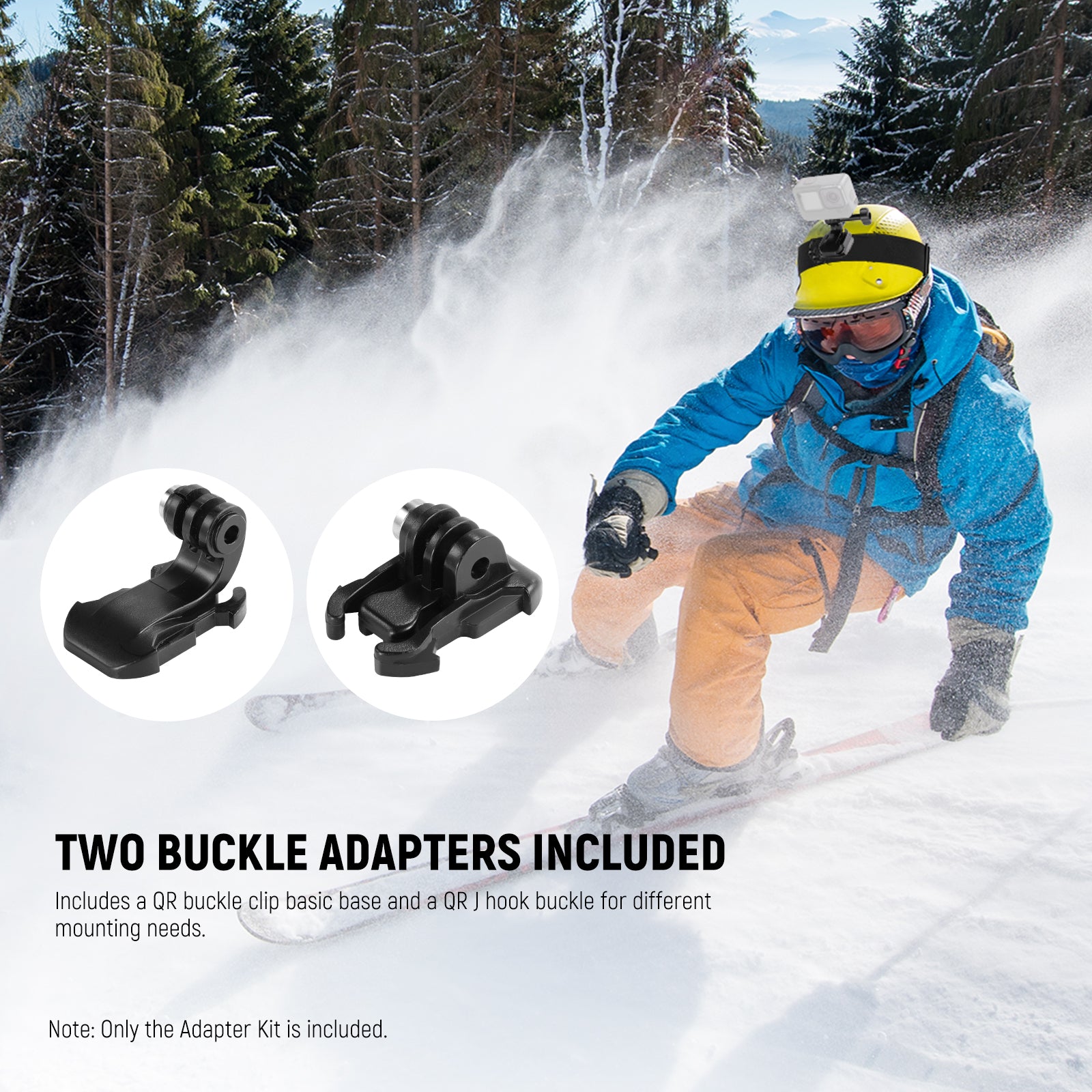 2 Buckle Adapters for Wider Compatibility