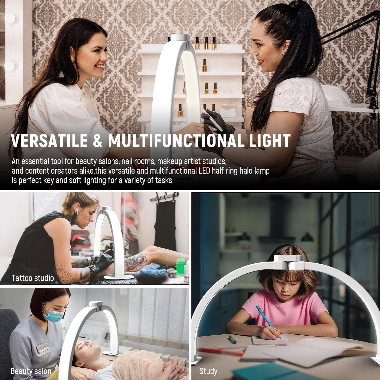 NEEWER HM04-D is a Versatile LED Desk Light