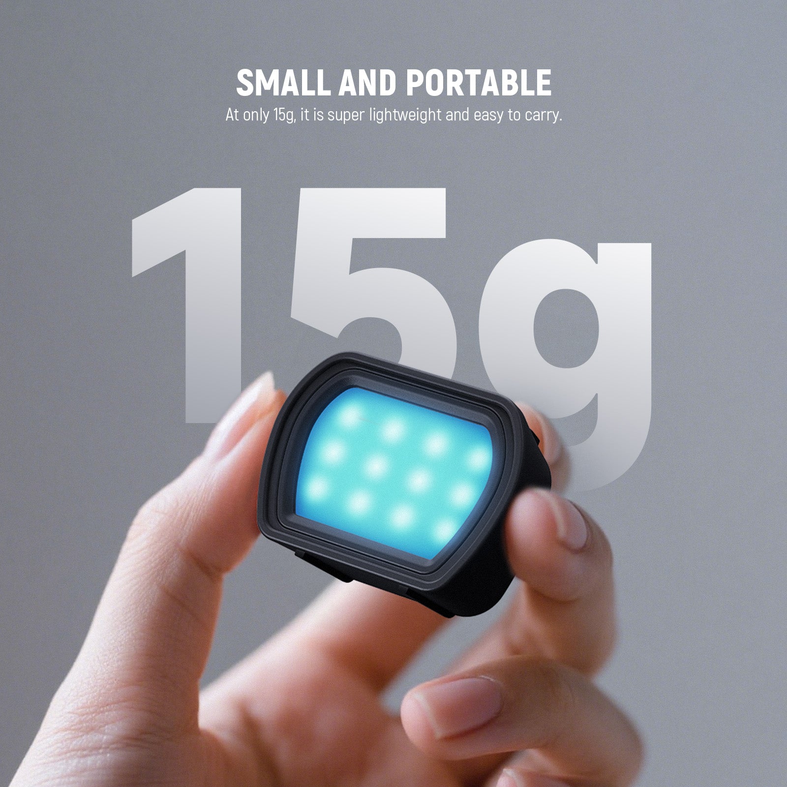 small gimbal camera photo light for photography