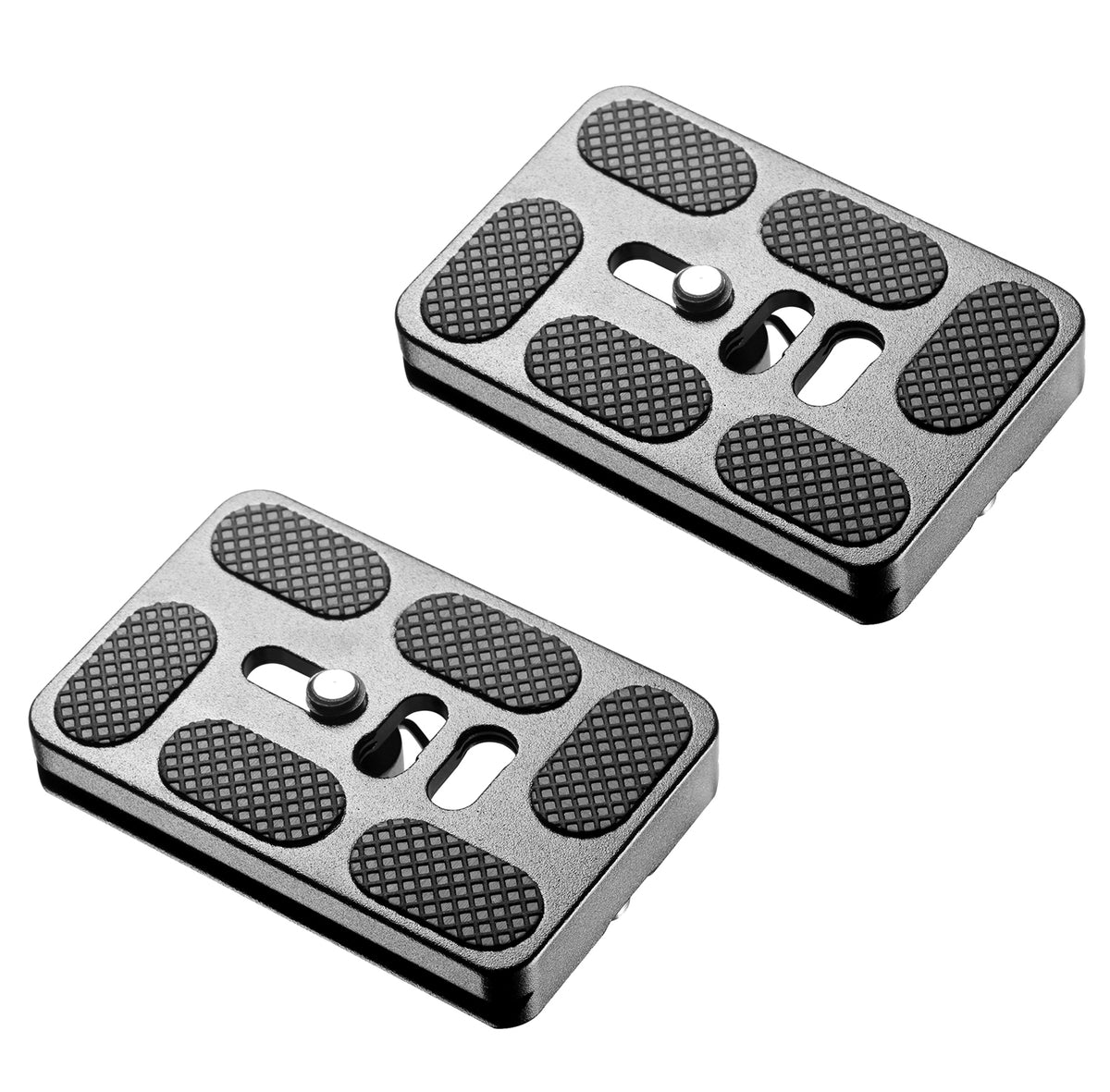 NEEWER 2 Packs PU-60 60mm Universal Quick Shoe Plate