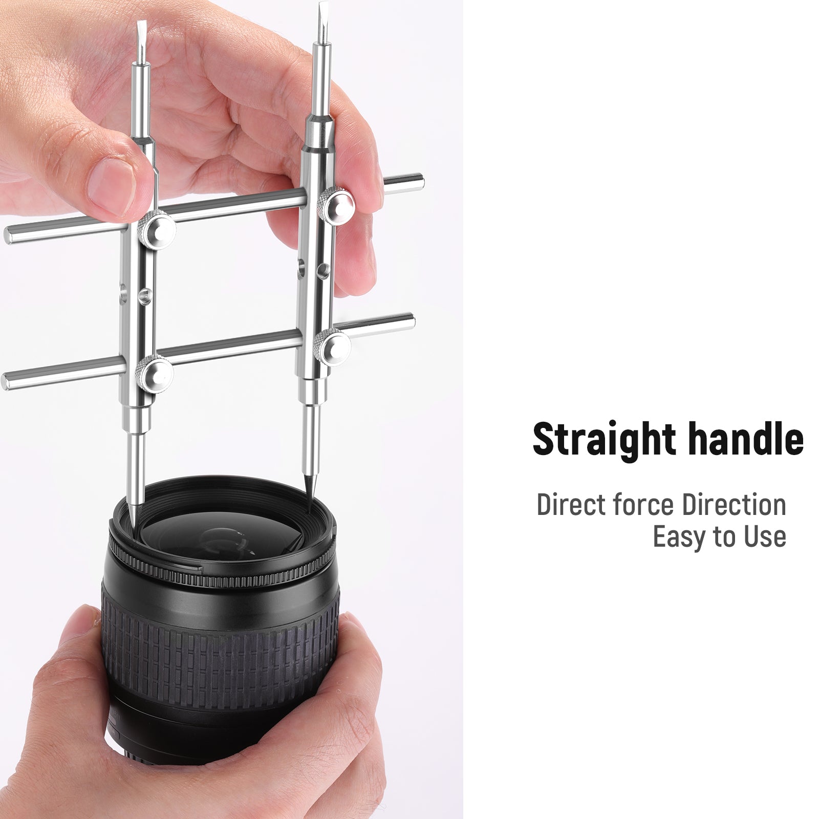 NEEWER HW-04 Lens Spanner is easy to use.