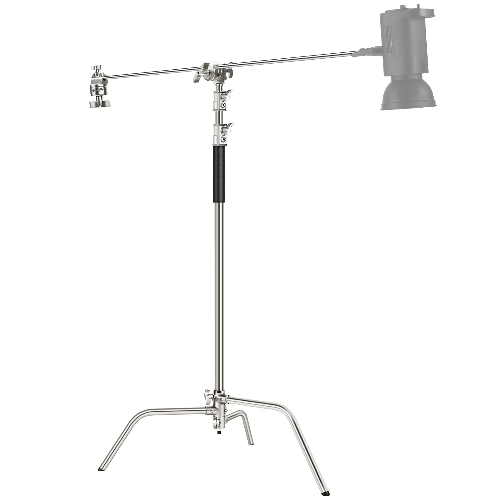 NEEWER SC320 320cm Stainless Steel C Stand with Boom Arm