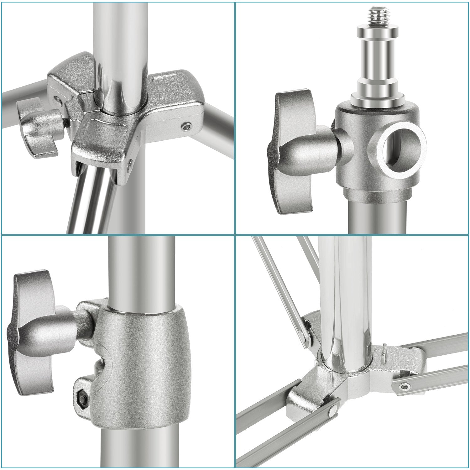 NEEWER ST-200SS Portable Light Stand has solid locking capabilities